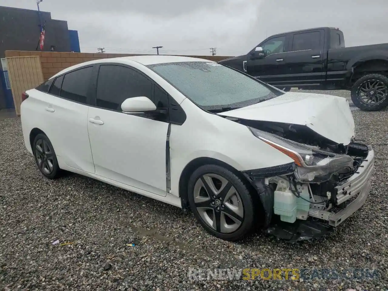 4 Photograph of a damaged car JTDKARFU9K3071512 TOYOTA PRIUS 2019