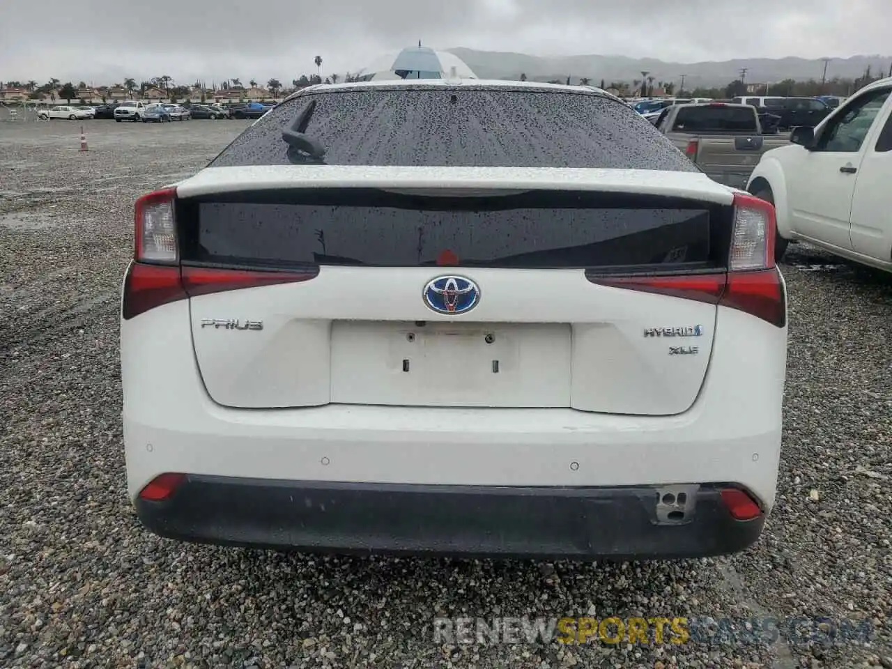 6 Photograph of a damaged car JTDKARFU9K3071512 TOYOTA PRIUS 2019