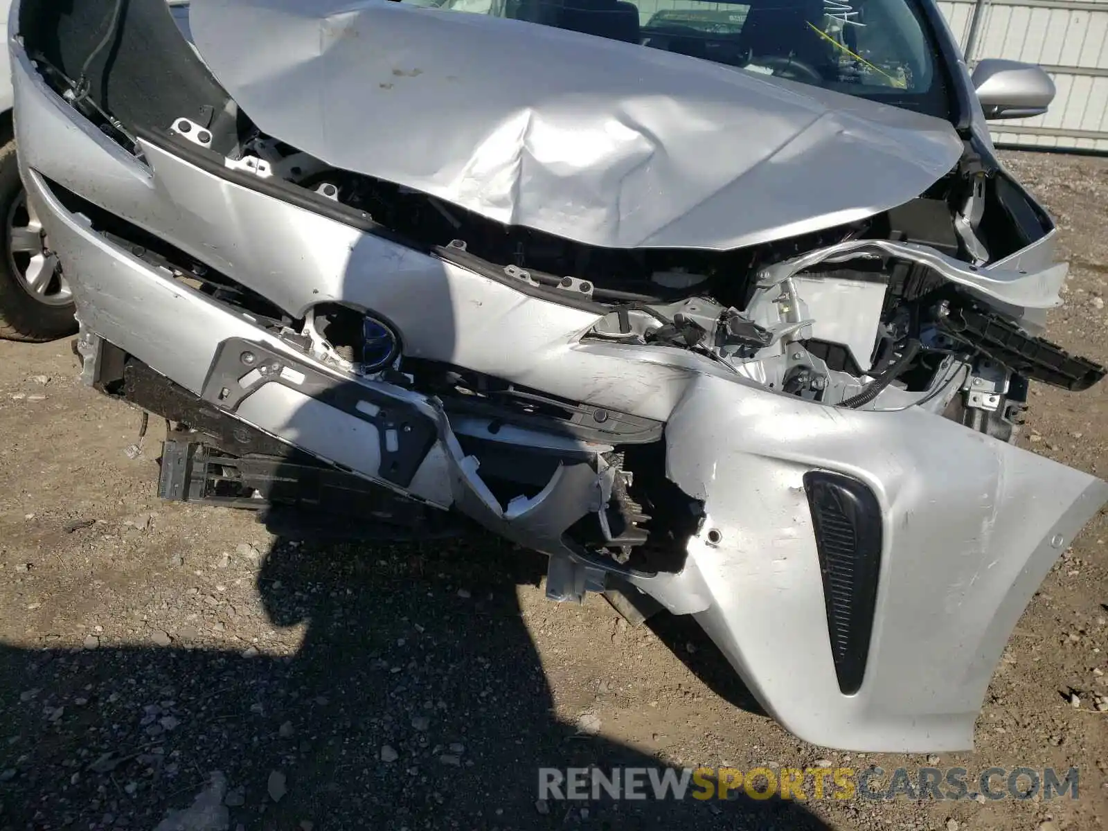 9 Photograph of a damaged car JTDKARFU9K3072840 TOYOTA PRIUS 2019