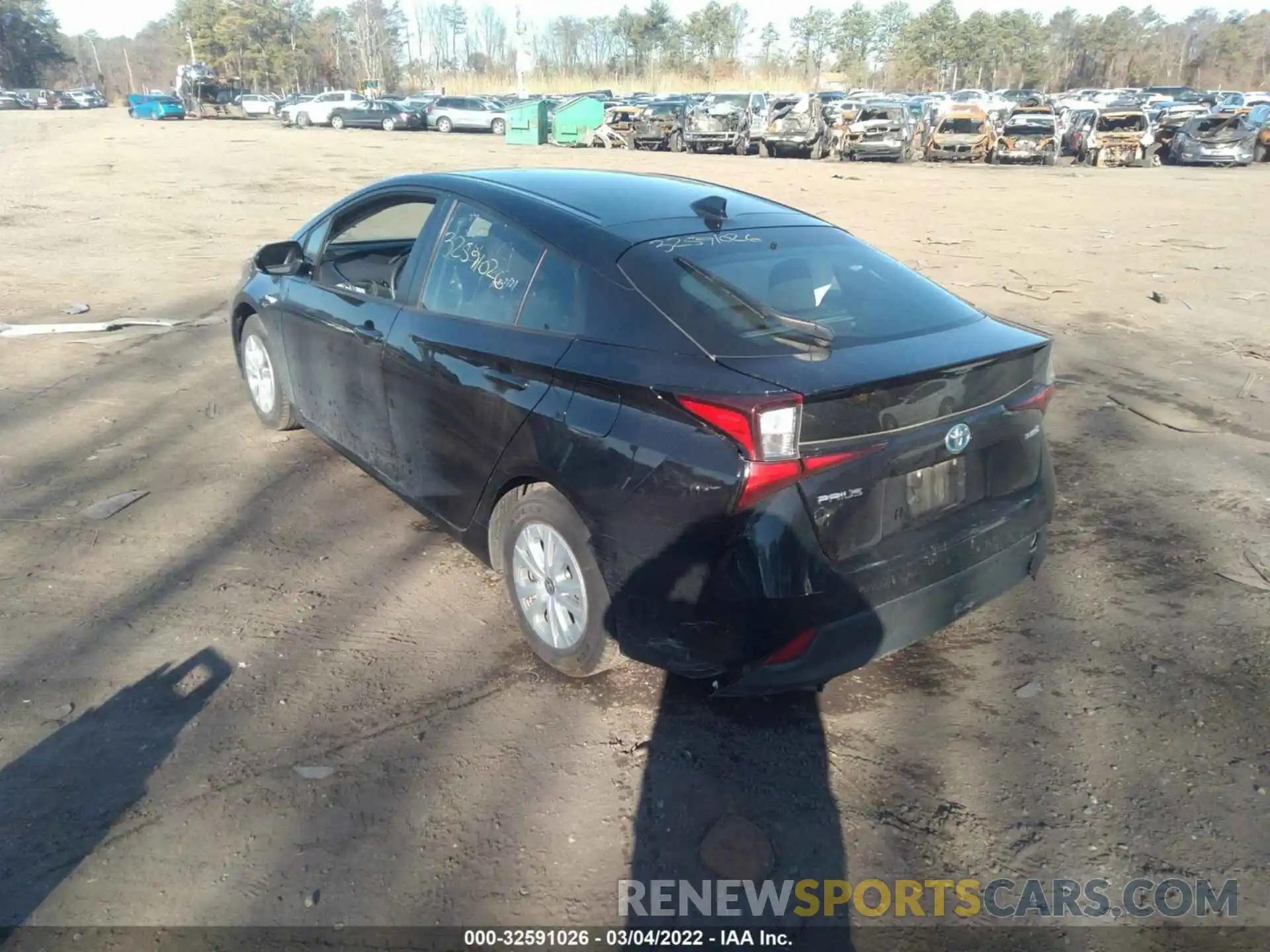 3 Photograph of a damaged car JTDKARFU9K3077987 TOYOTA PRIUS 2019