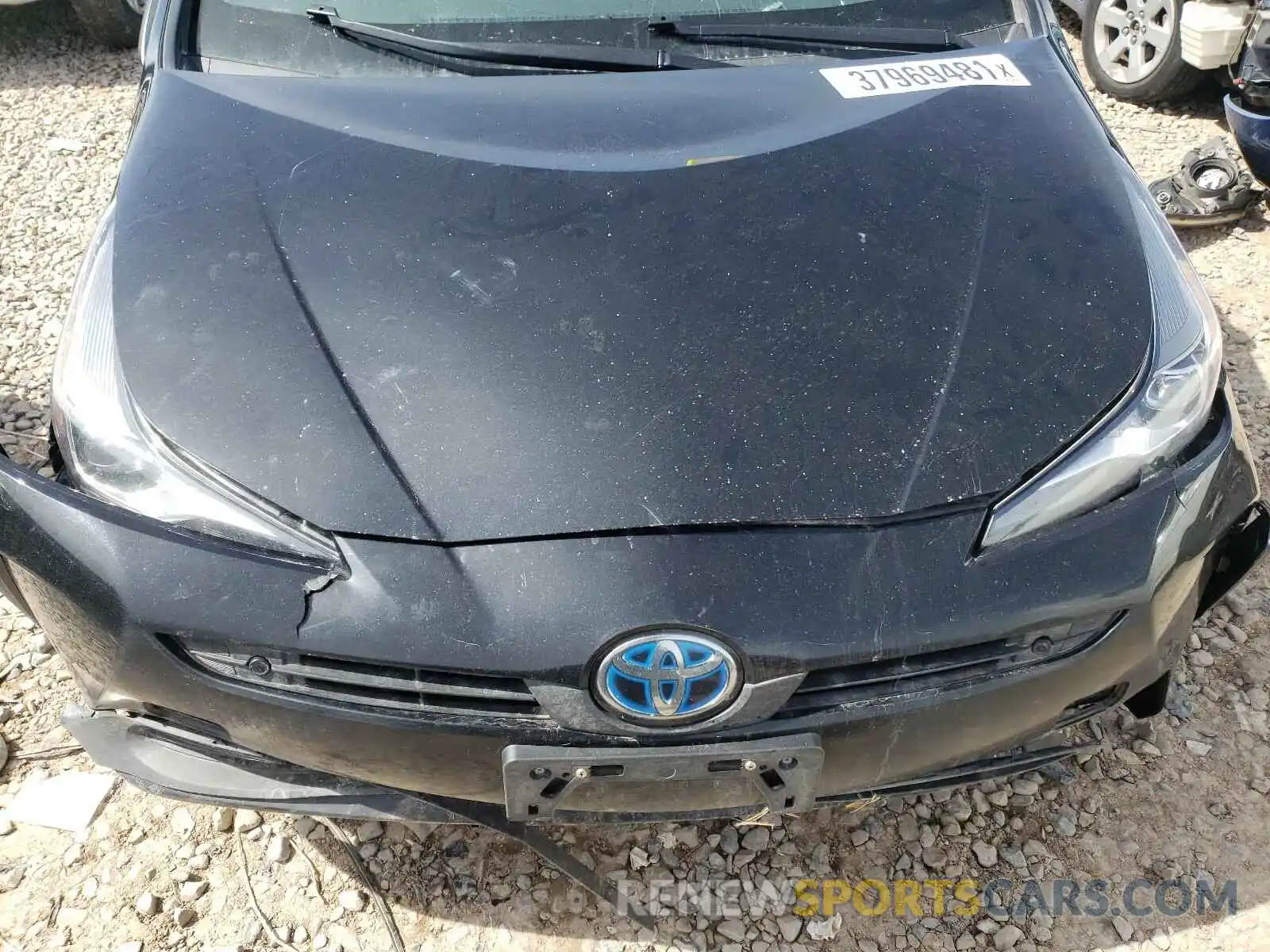 7 Photograph of a damaged car JTDKARFU9K3078332 TOYOTA PRIUS 2019