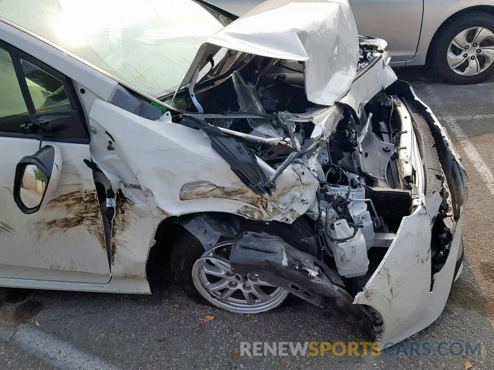 9 Photograph of a damaged car JTDKARFU9K3079822 TOYOTA PRIUS 2019