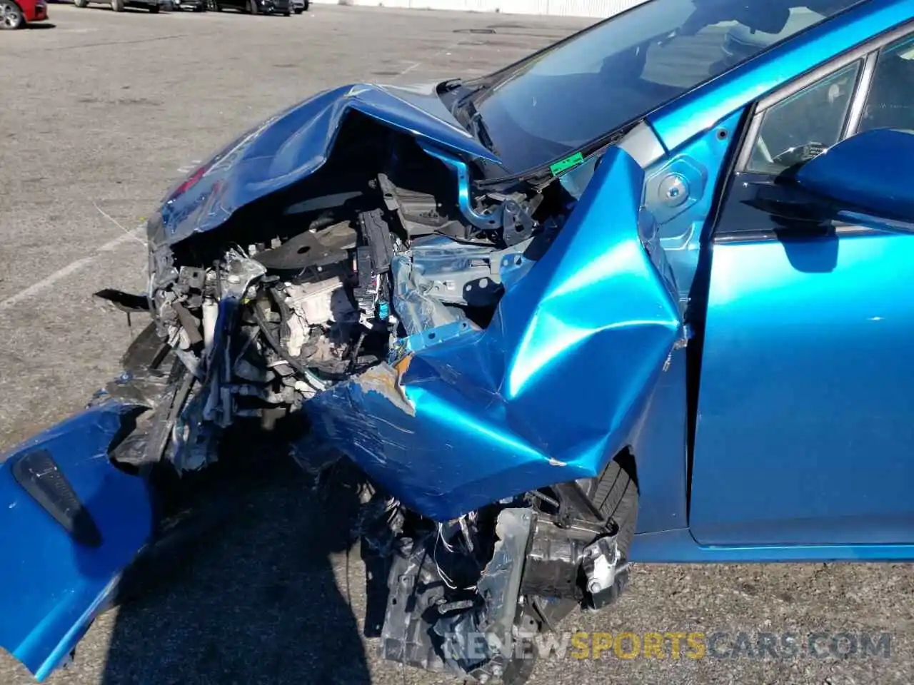 9 Photograph of a damaged car JTDKARFU9K3079920 TOYOTA PRIUS 2019