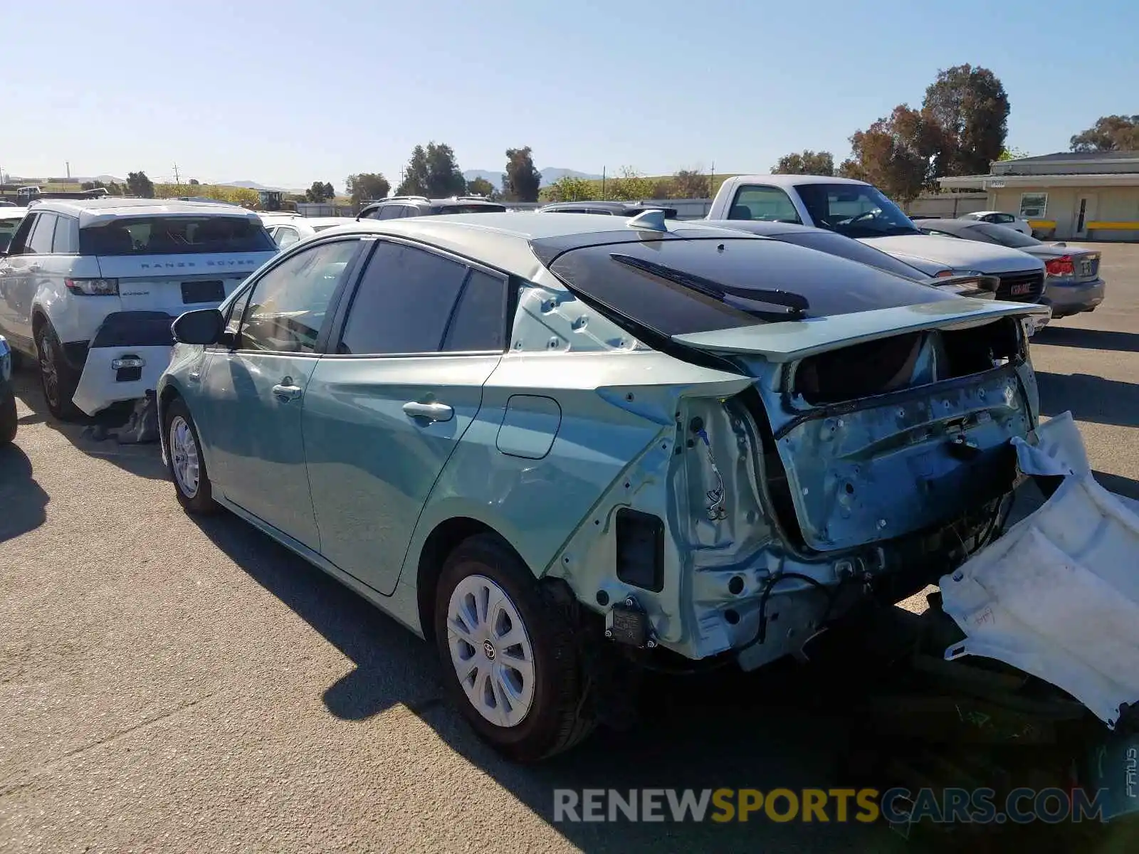 3 Photograph of a damaged car JTDKARFU9K3080212 TOYOTA PRIUS 2019