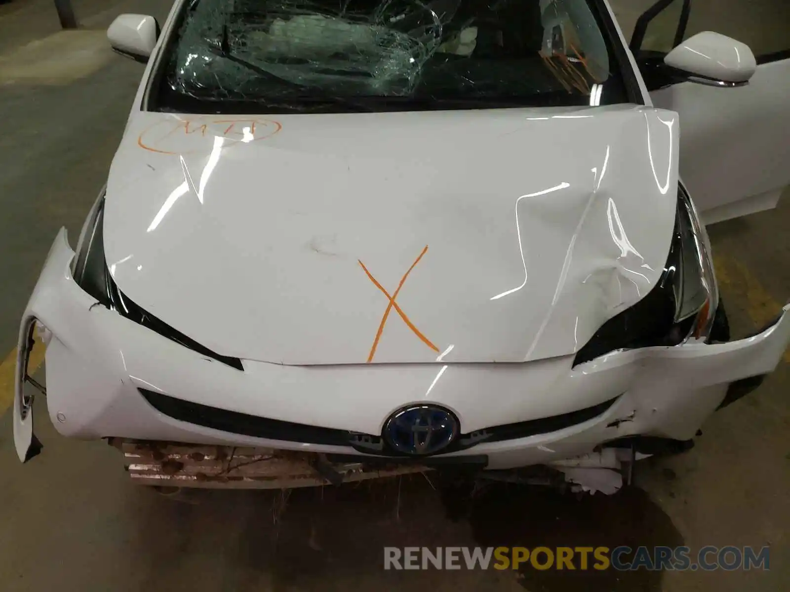 7 Photograph of a damaged car JTDKARFU9K3080503 TOYOTA PRIUS 2019