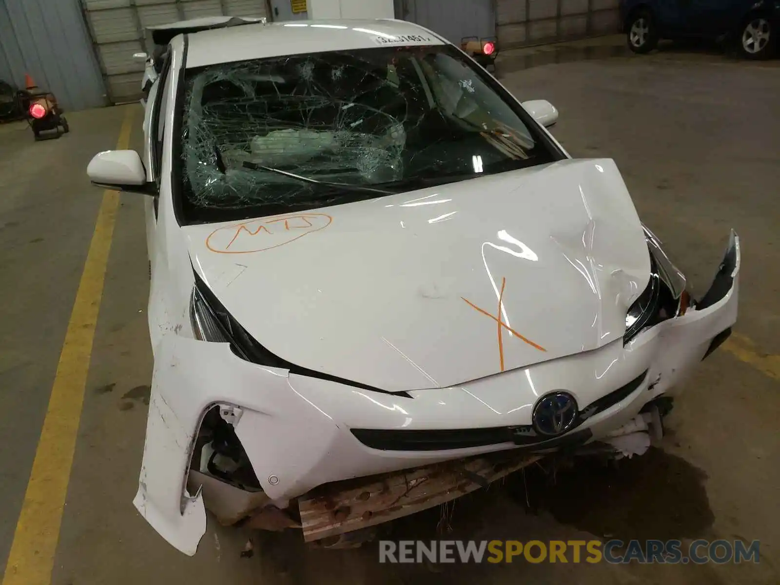 9 Photograph of a damaged car JTDKARFU9K3080503 TOYOTA PRIUS 2019
