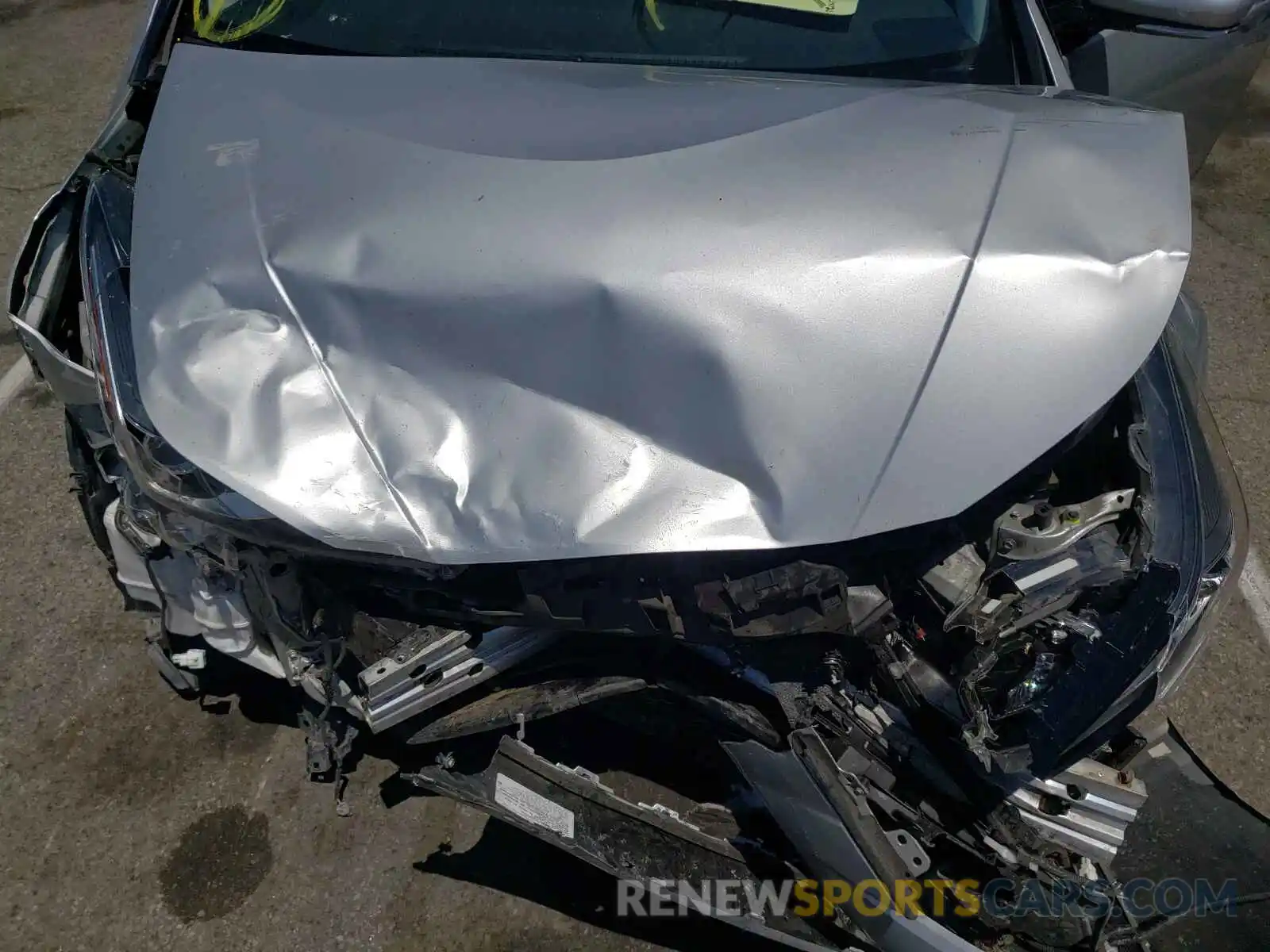 7 Photograph of a damaged car JTDKARFU9K3081442 TOYOTA PRIUS 2019