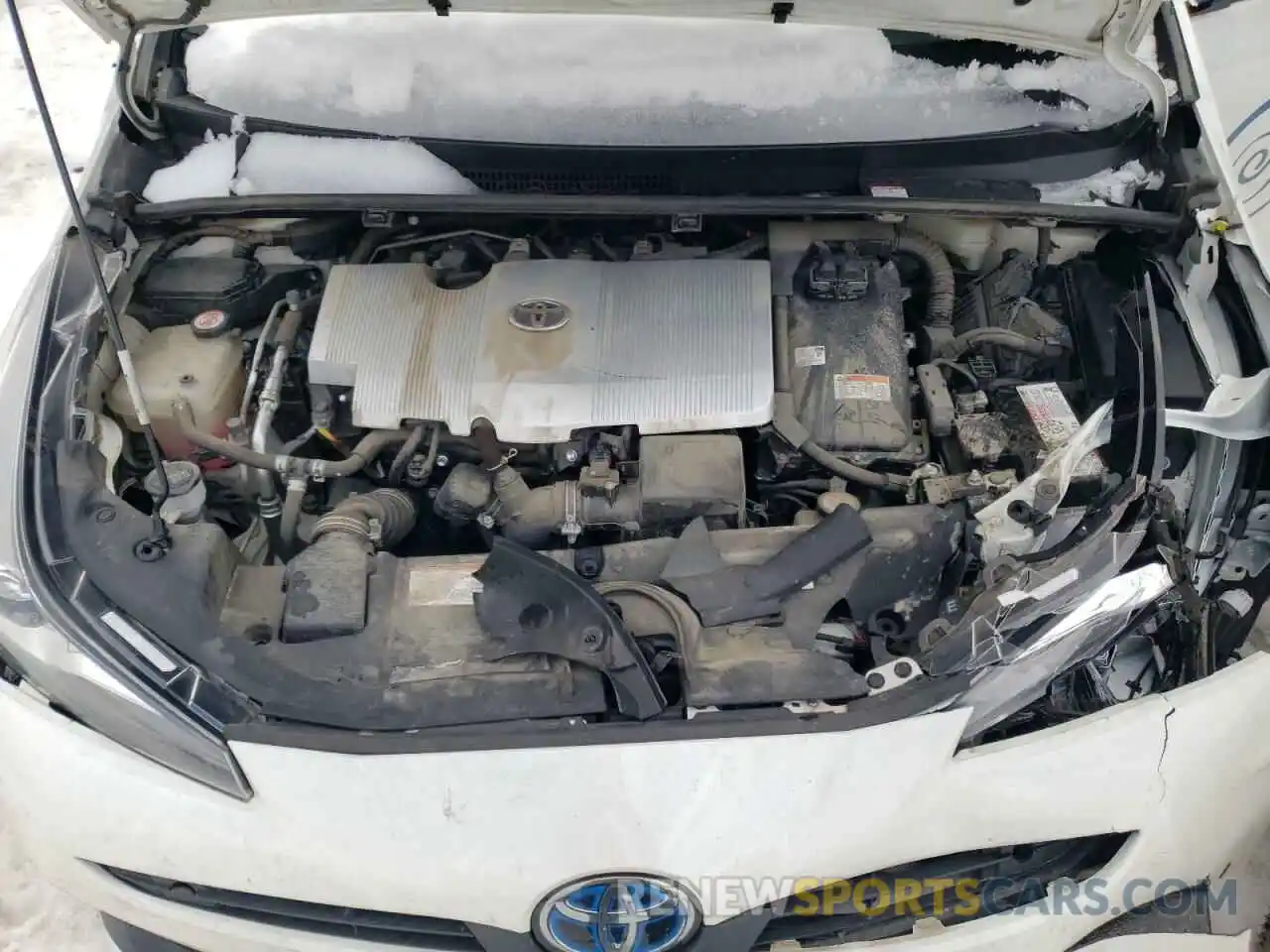 7 Photograph of a damaged car JTDKARFU9K3084289 TOYOTA PRIUS 2019