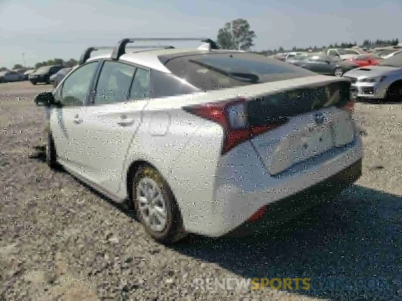 3 Фотография поврежденного автомобиля JTDKARFU9K3085541 TOYOTA PRIUS 2019