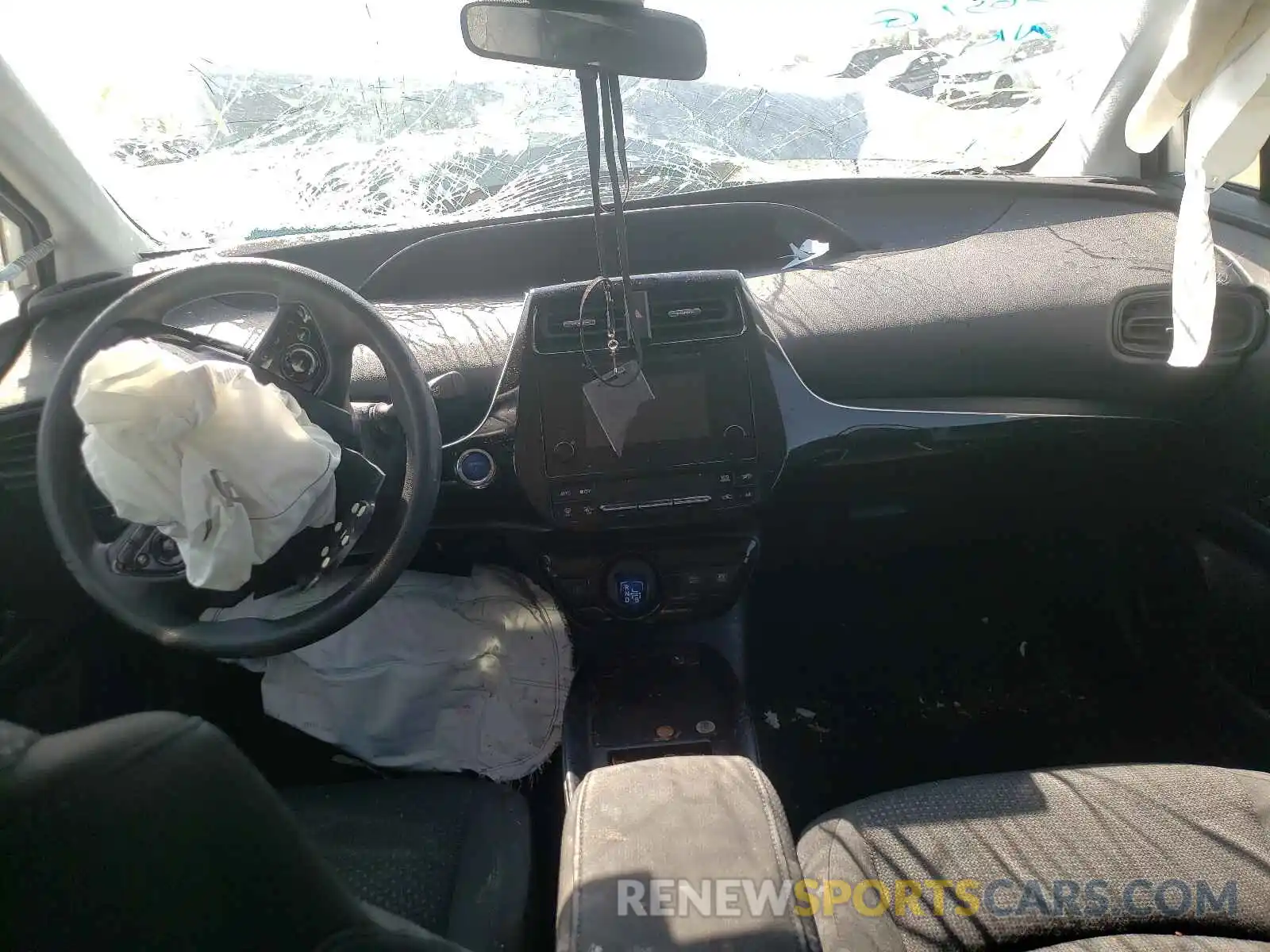 9 Photograph of a damaged car JTDKARFU9K3085541 TOYOTA PRIUS 2019