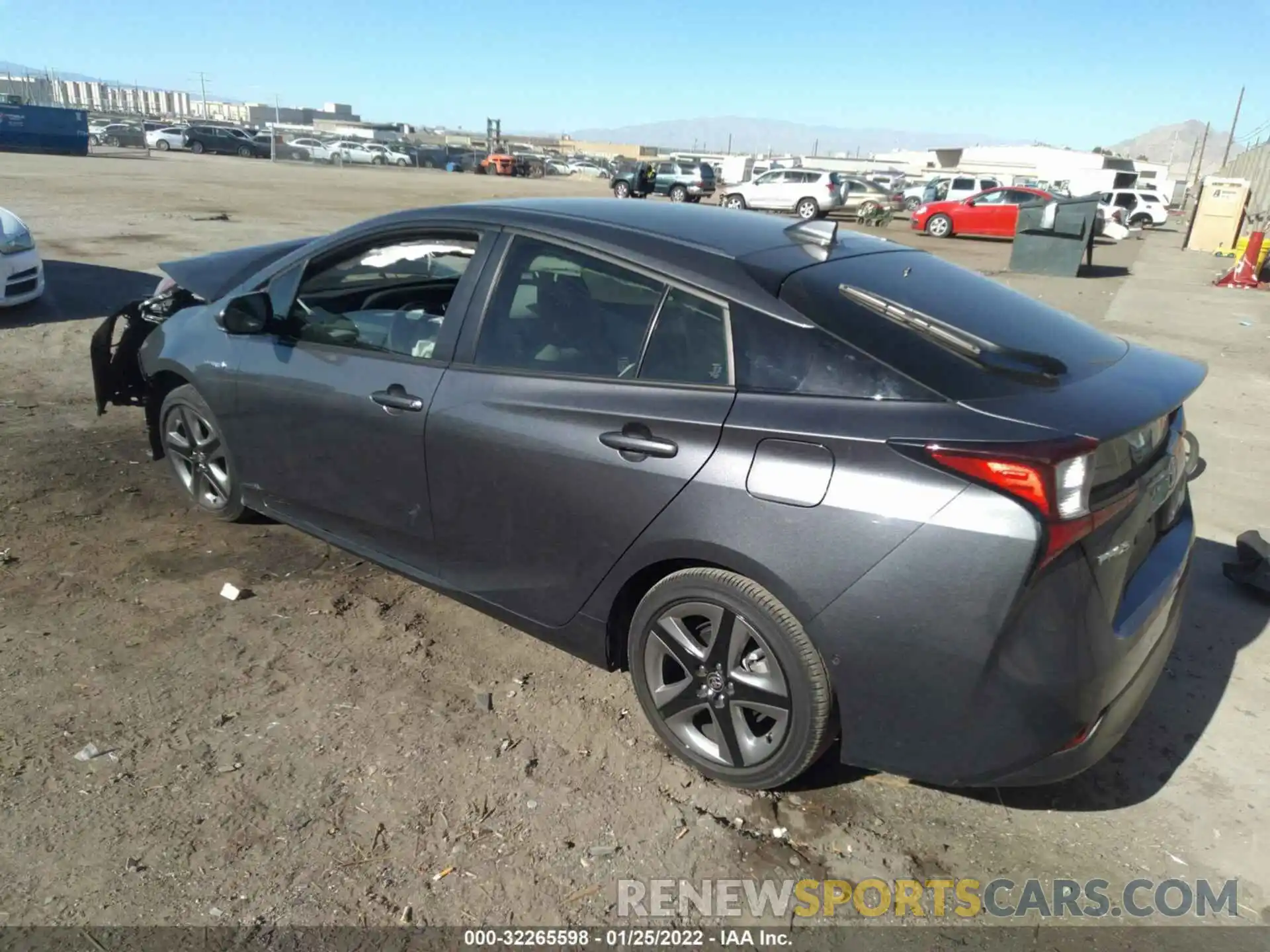 3 Photograph of a damaged car JTDKARFU9K3086589 TOYOTA PRIUS 2019