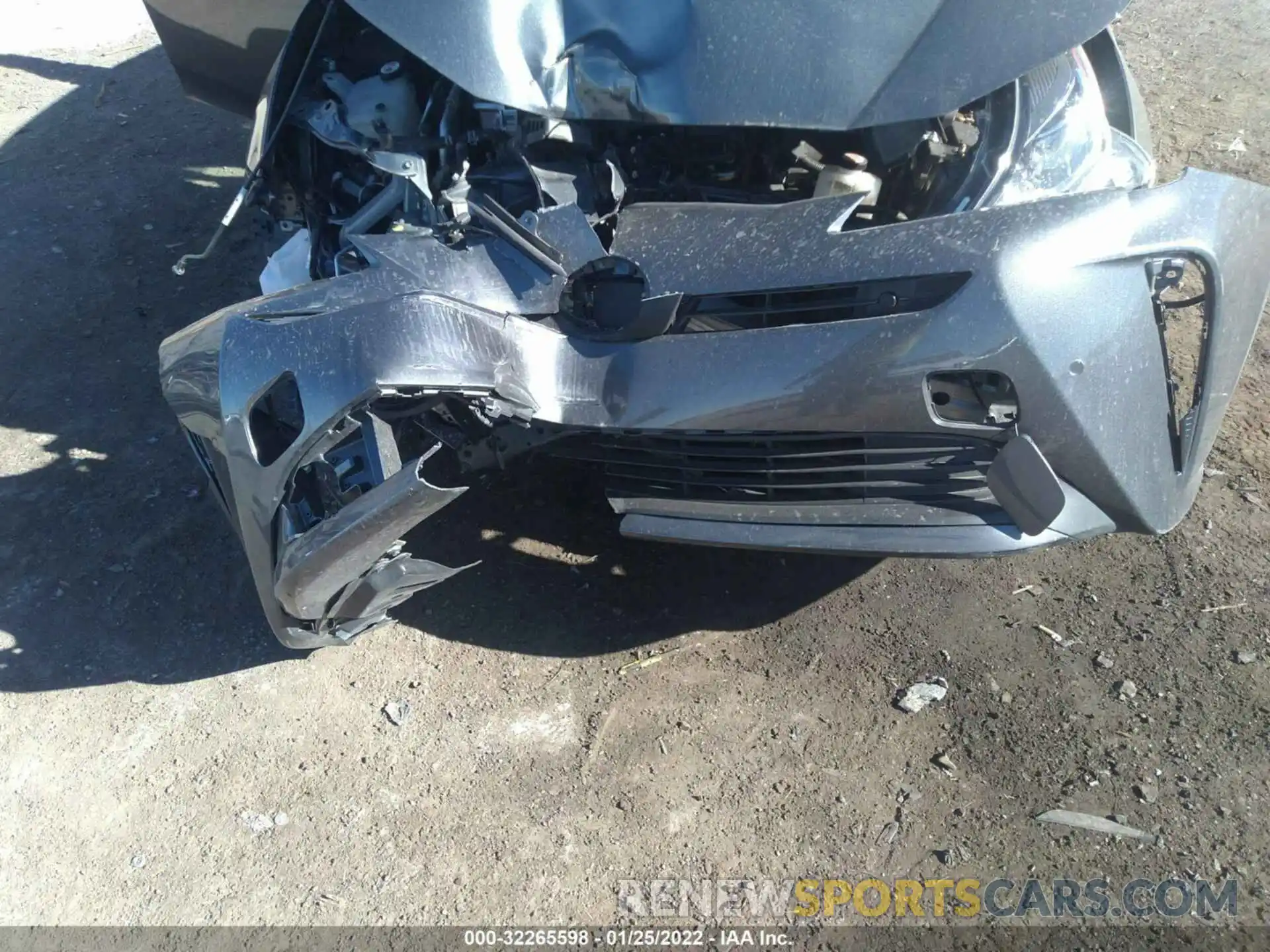 6 Photograph of a damaged car JTDKARFU9K3086589 TOYOTA PRIUS 2019