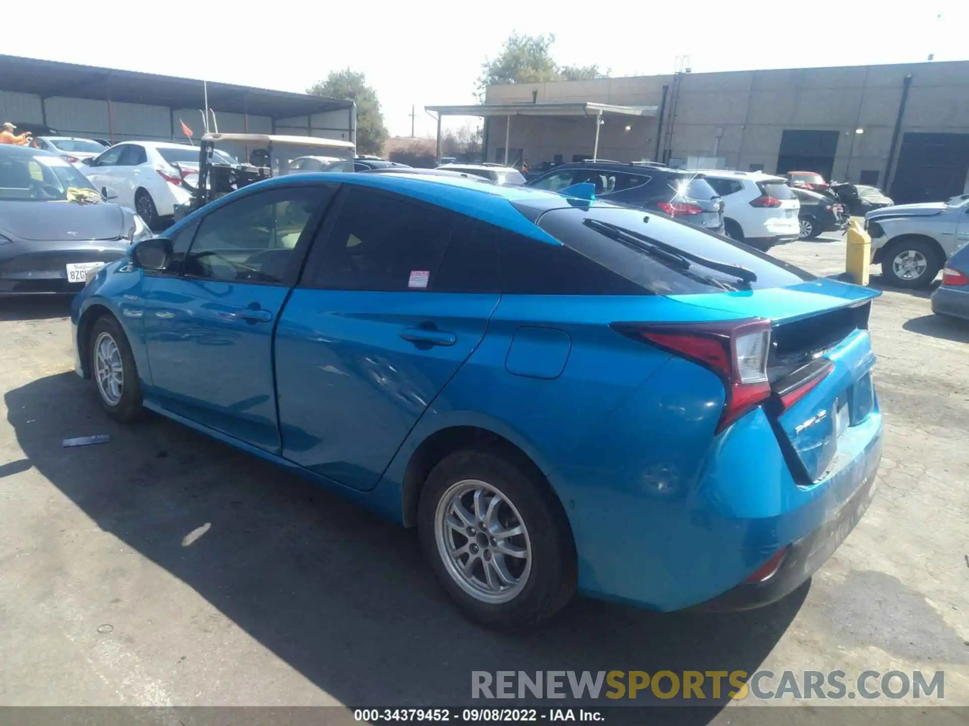 3 Photograph of a damaged car JTDKARFU9K3094479 TOYOTA PRIUS 2019