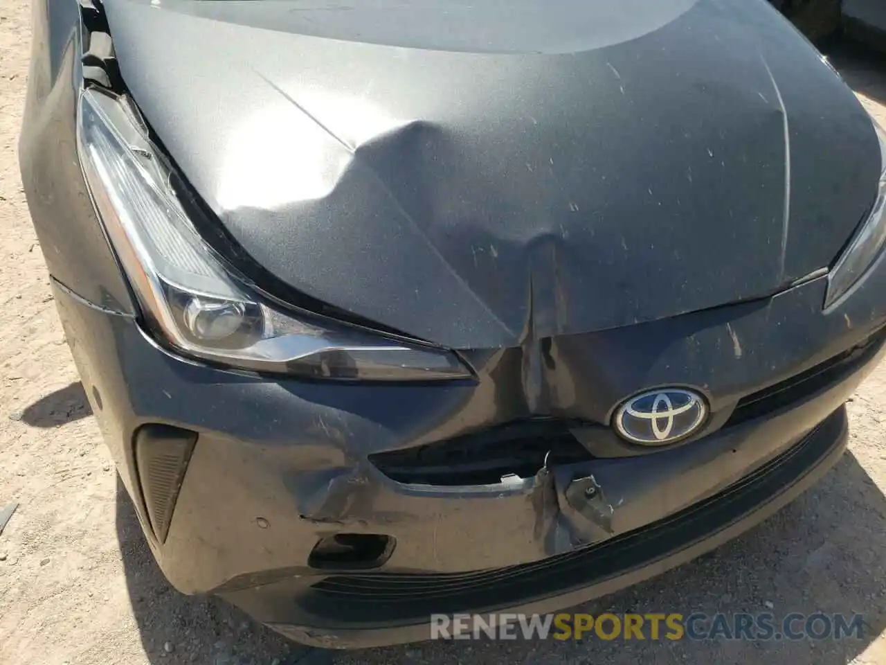 9 Photograph of a damaged car JTDKARFU9K3098385 TOYOTA PRIUS 2019