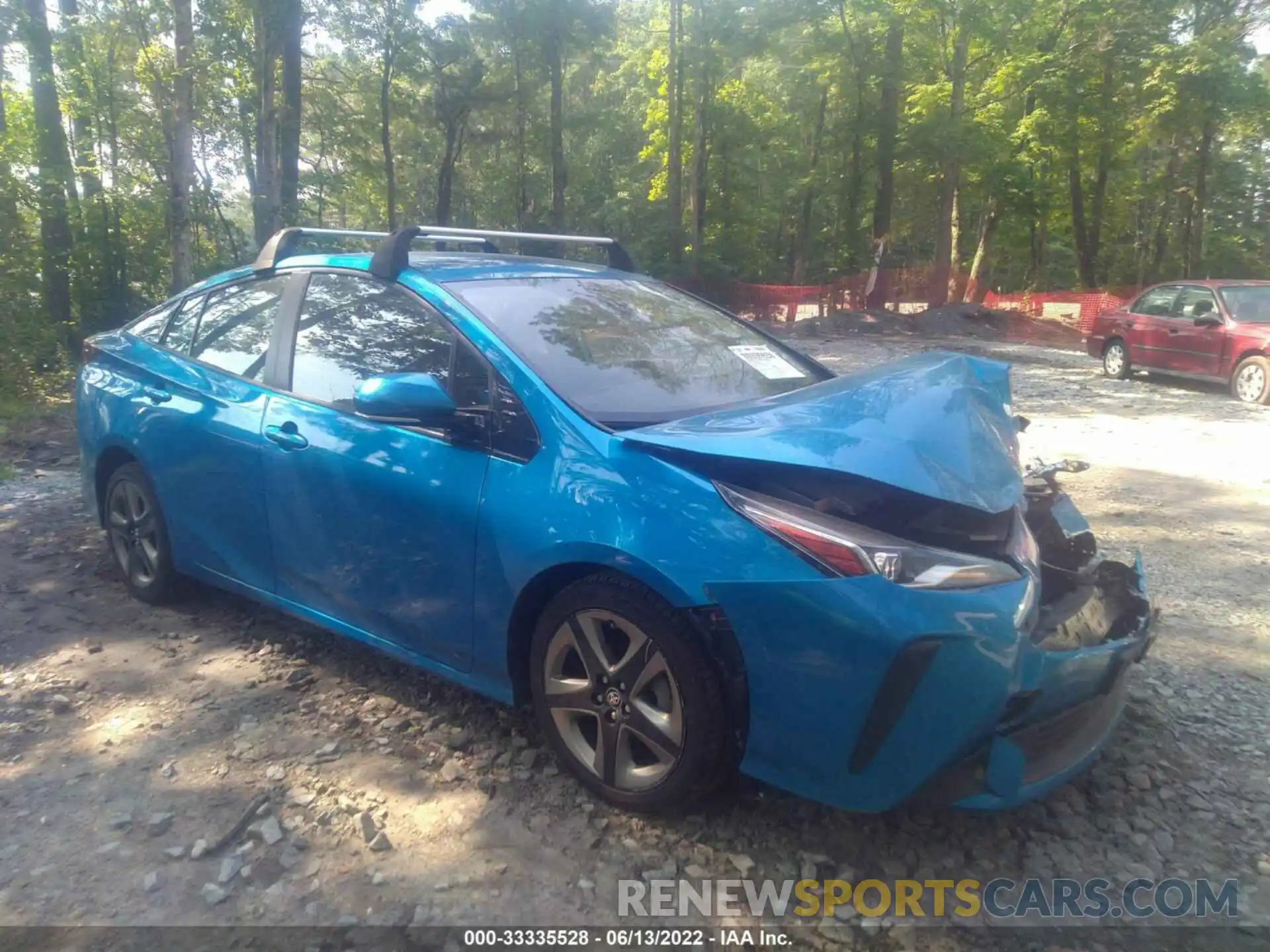 1 Photograph of a damaged car JTDKARFU9K3098502 TOYOTA PRIUS 2019