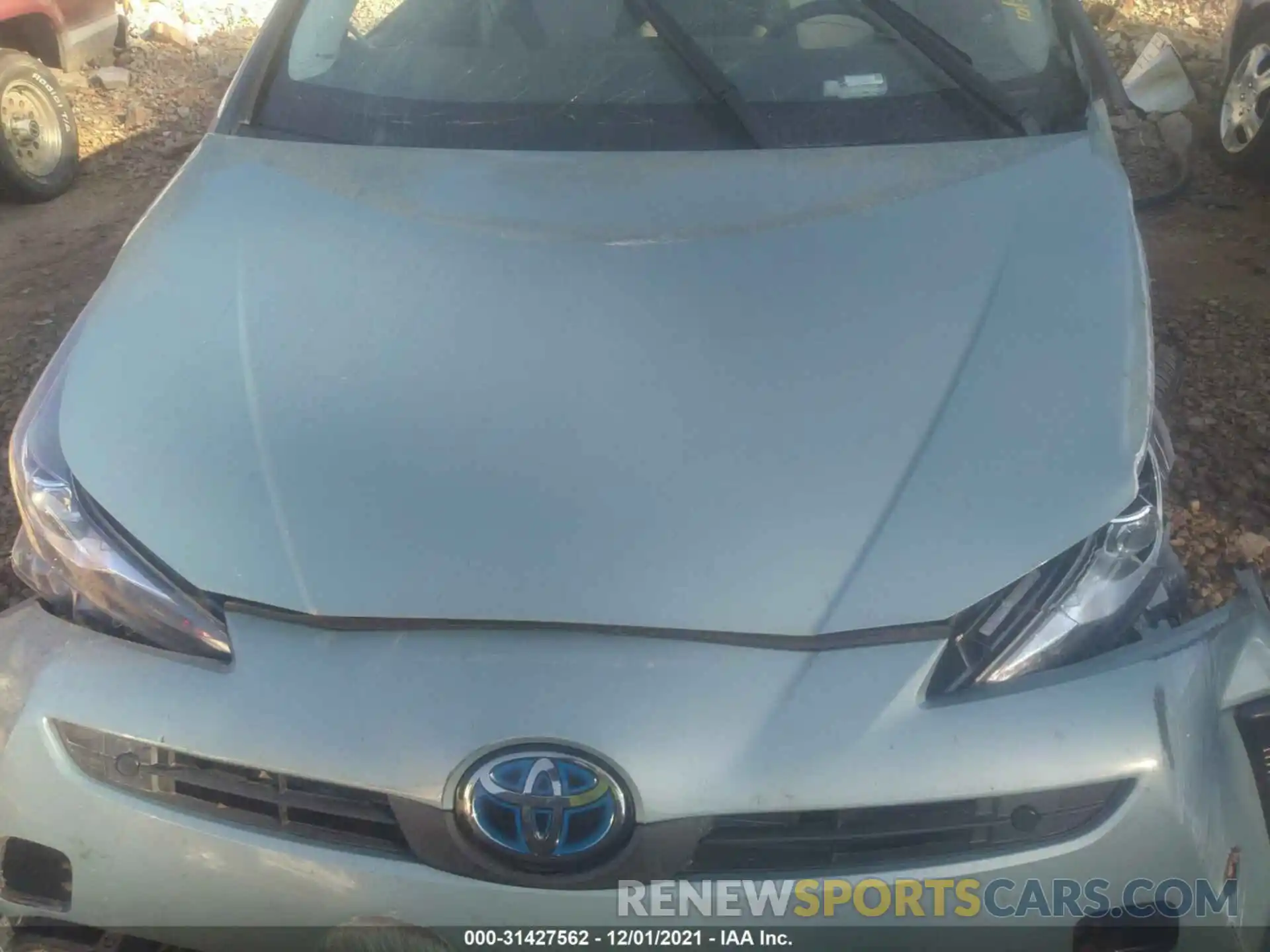 10 Photograph of a damaged car JTDKARFU9K3099231 TOYOTA PRIUS 2019