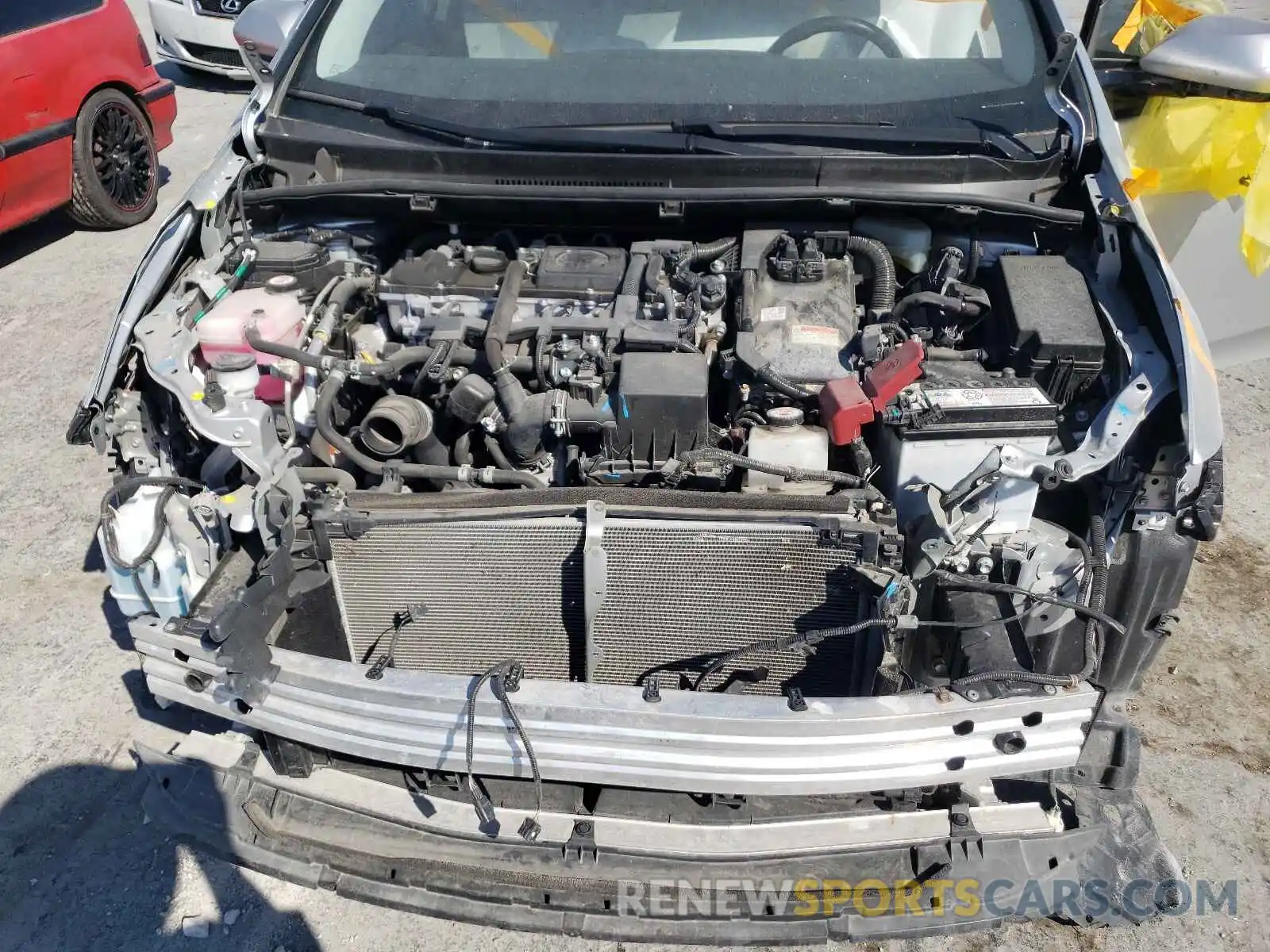 7 Photograph of a damaged car JTDKARFU9K3100247 TOYOTA PRIUS 2019