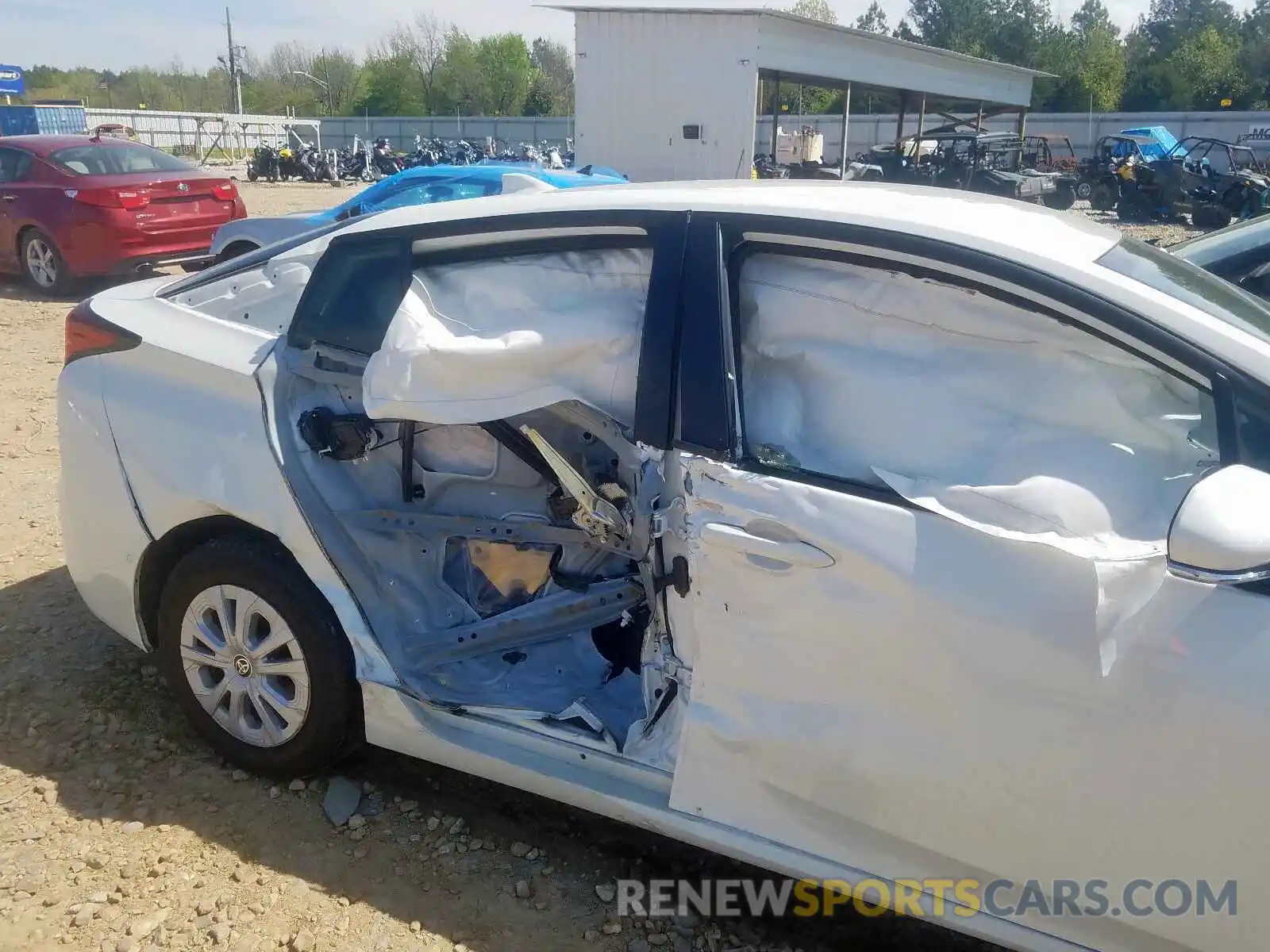 9 Photograph of a damaged car JTDKARFUXK3070613 TOYOTA PRIUS 2019