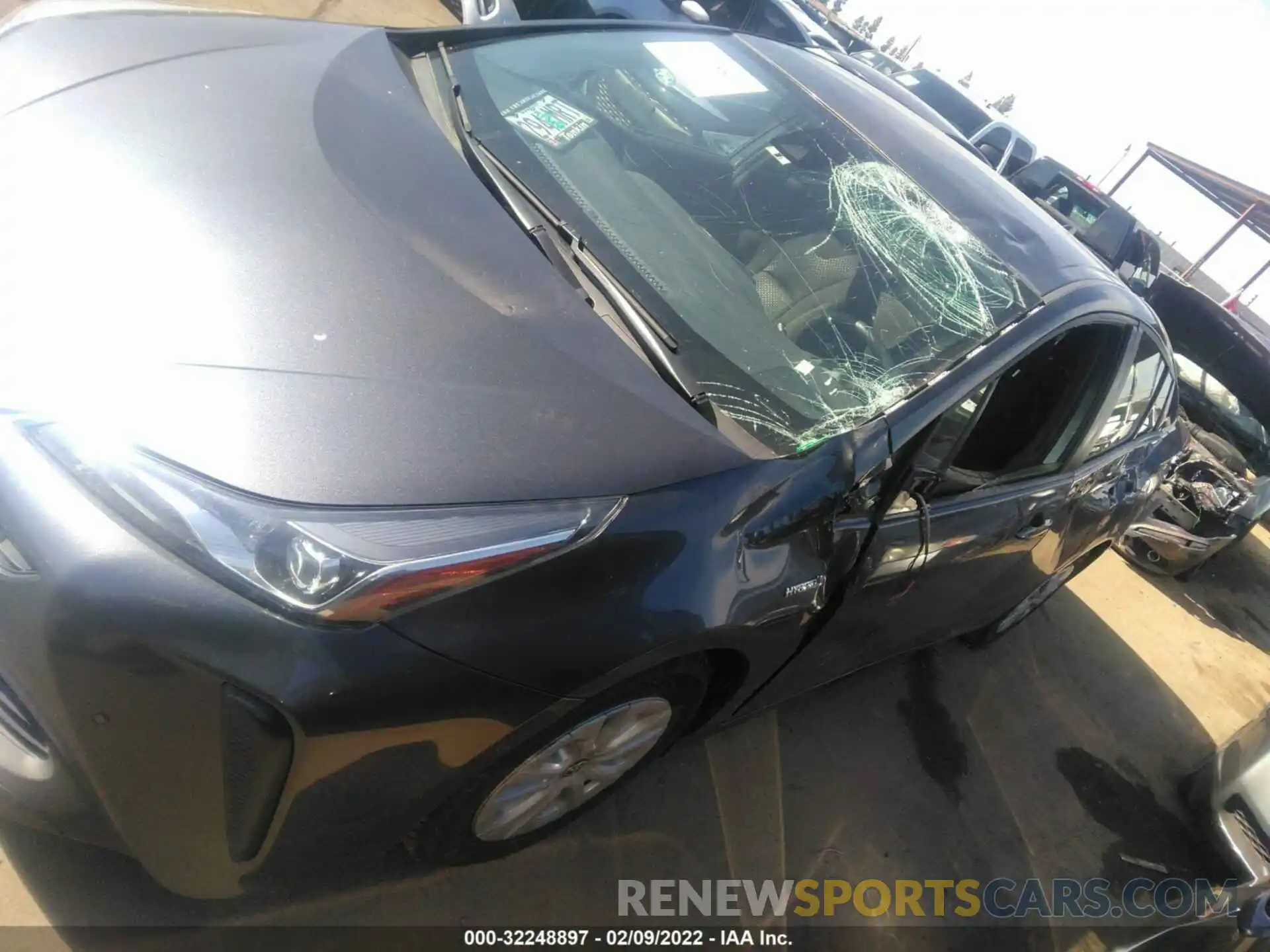 6 Photograph of a damaged car JTDKARFUXK3074581 TOYOTA PRIUS 2019