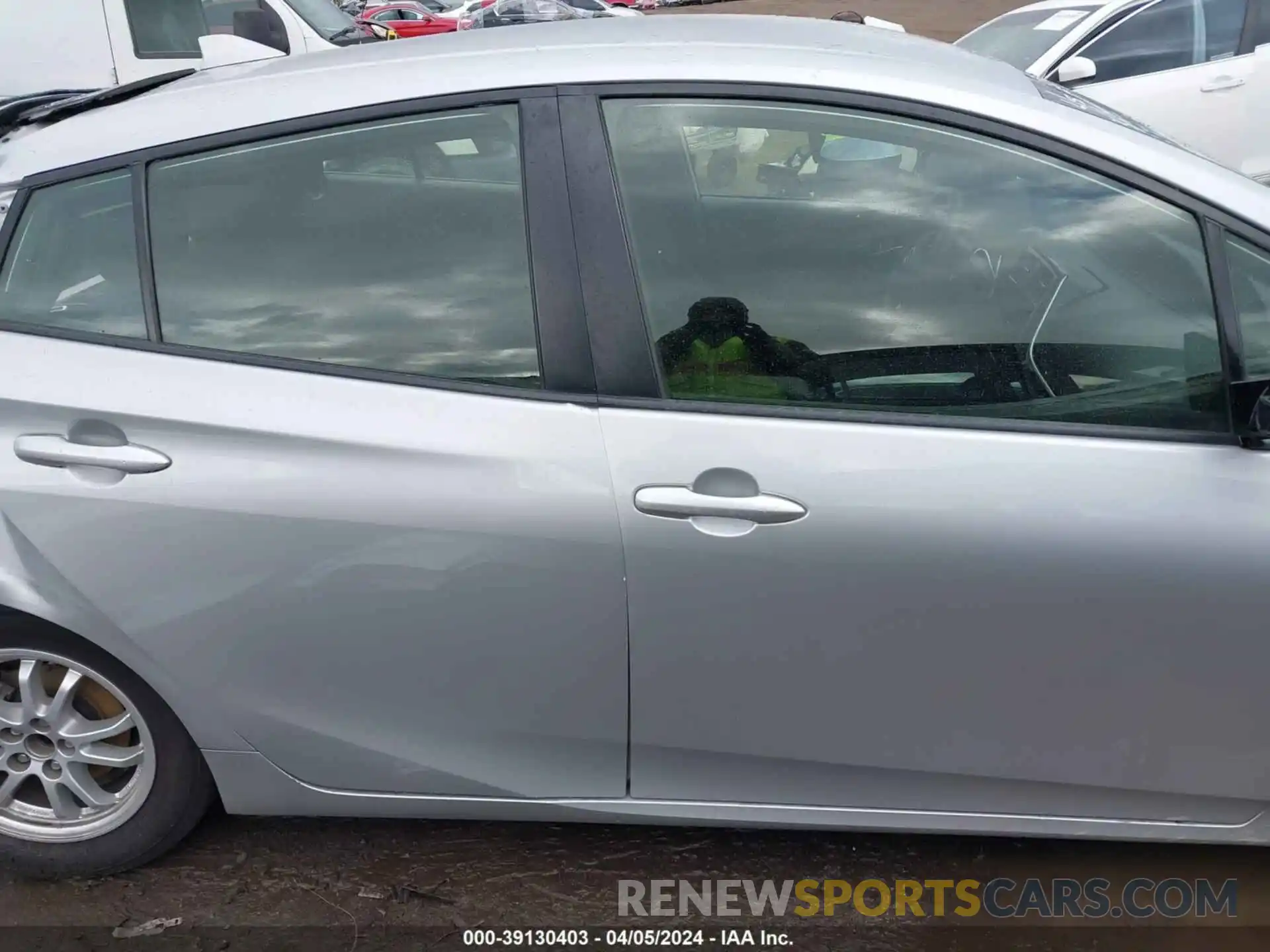 14 Photograph of a damaged car JTDKARFUXK3077934 TOYOTA PRIUS 2019