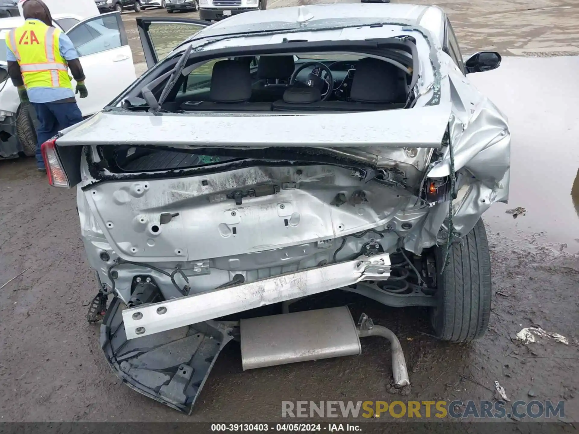 6 Photograph of a damaged car JTDKARFUXK3077934 TOYOTA PRIUS 2019