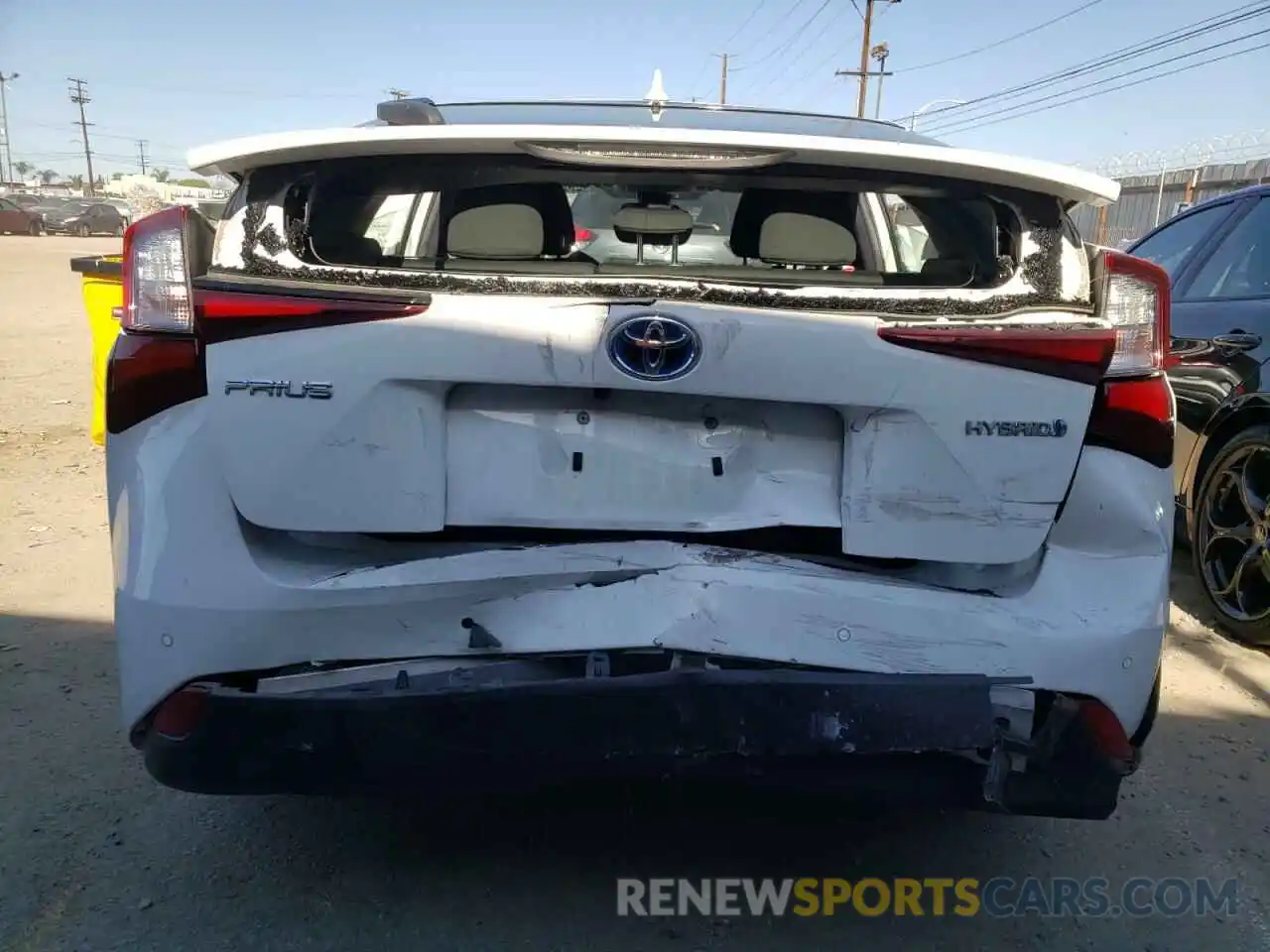 9 Photograph of a damaged car JTDKARFUXK3079800 TOYOTA PRIUS 2019