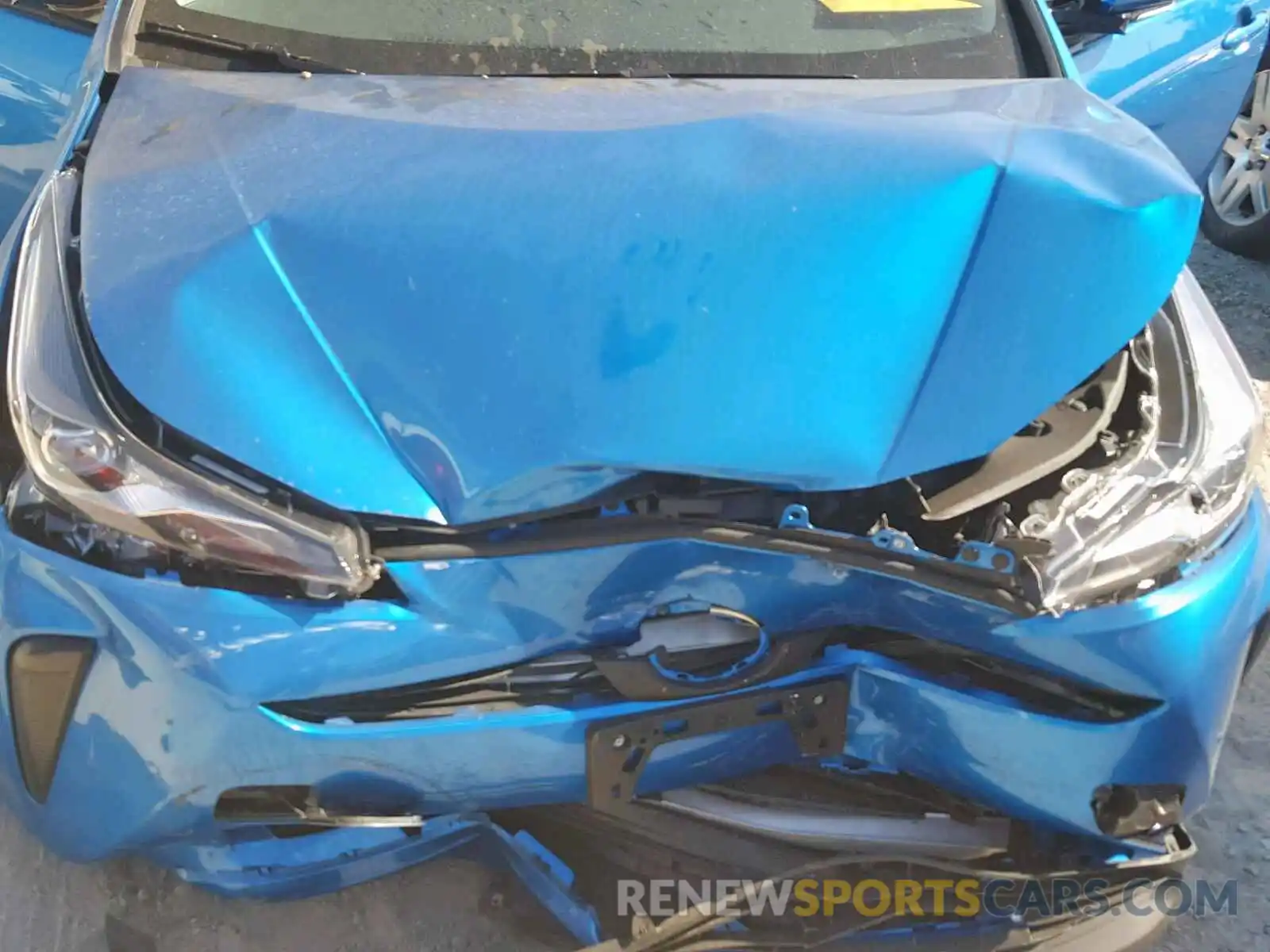 7 Photograph of a damaged car JTDKARFUXK3080235 TOYOTA PRIUS 2019