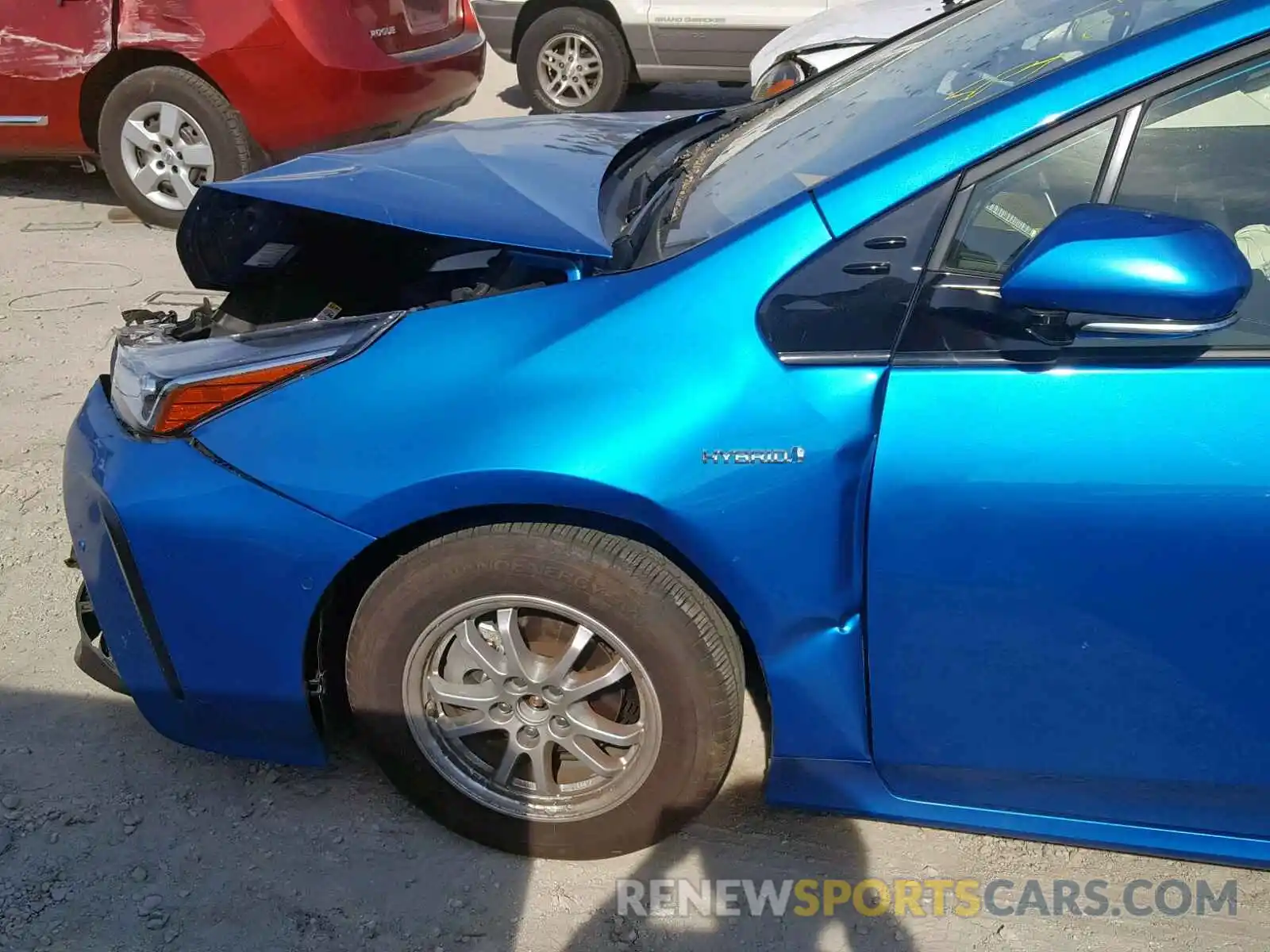 9 Photograph of a damaged car JTDKARFUXK3080235 TOYOTA PRIUS 2019