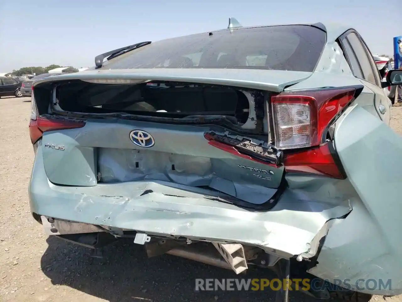 9 Photograph of a damaged car JTDKARFUXK3082597 TOYOTA PRIUS 2019