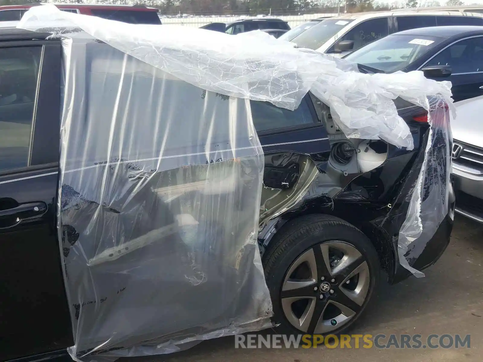 9 Photograph of a damaged car JTDKARFUXK3083023 TOYOTA PRIUS 2019