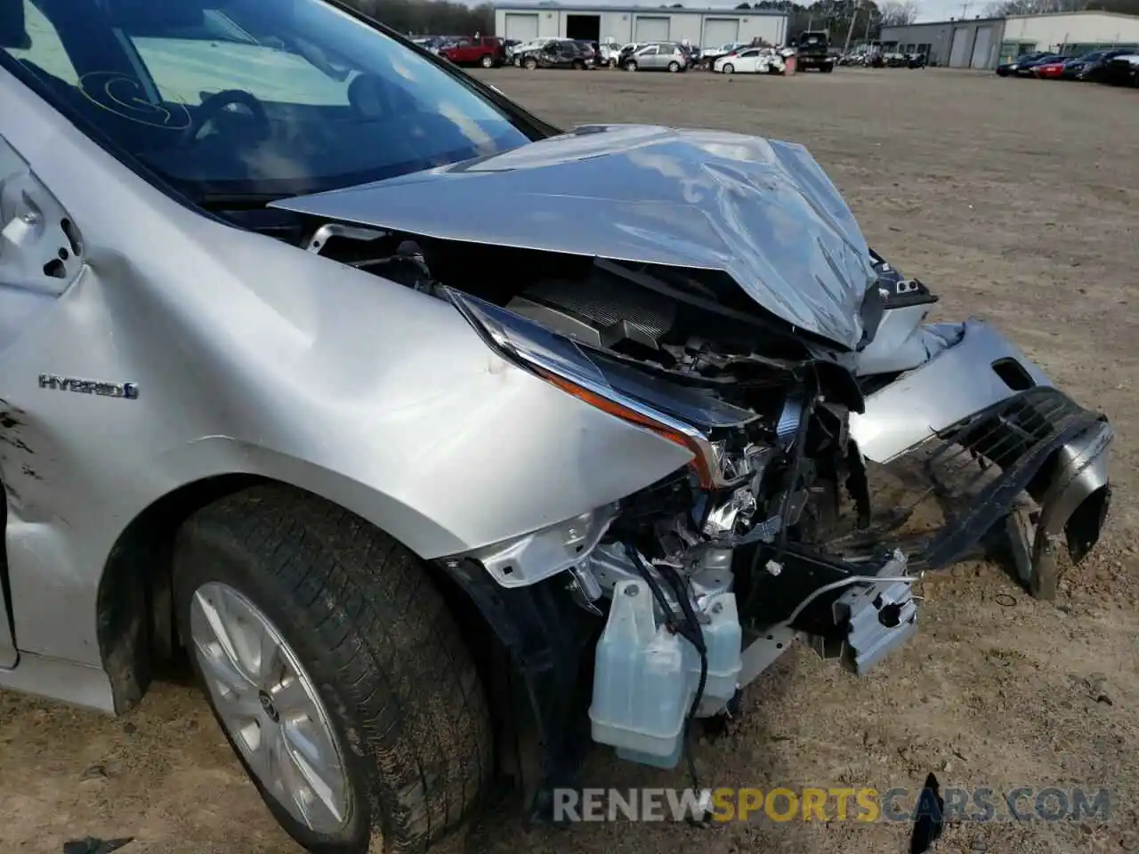 9 Photograph of a damaged car JTDKARFUXK3084768 TOYOTA PRIUS 2019