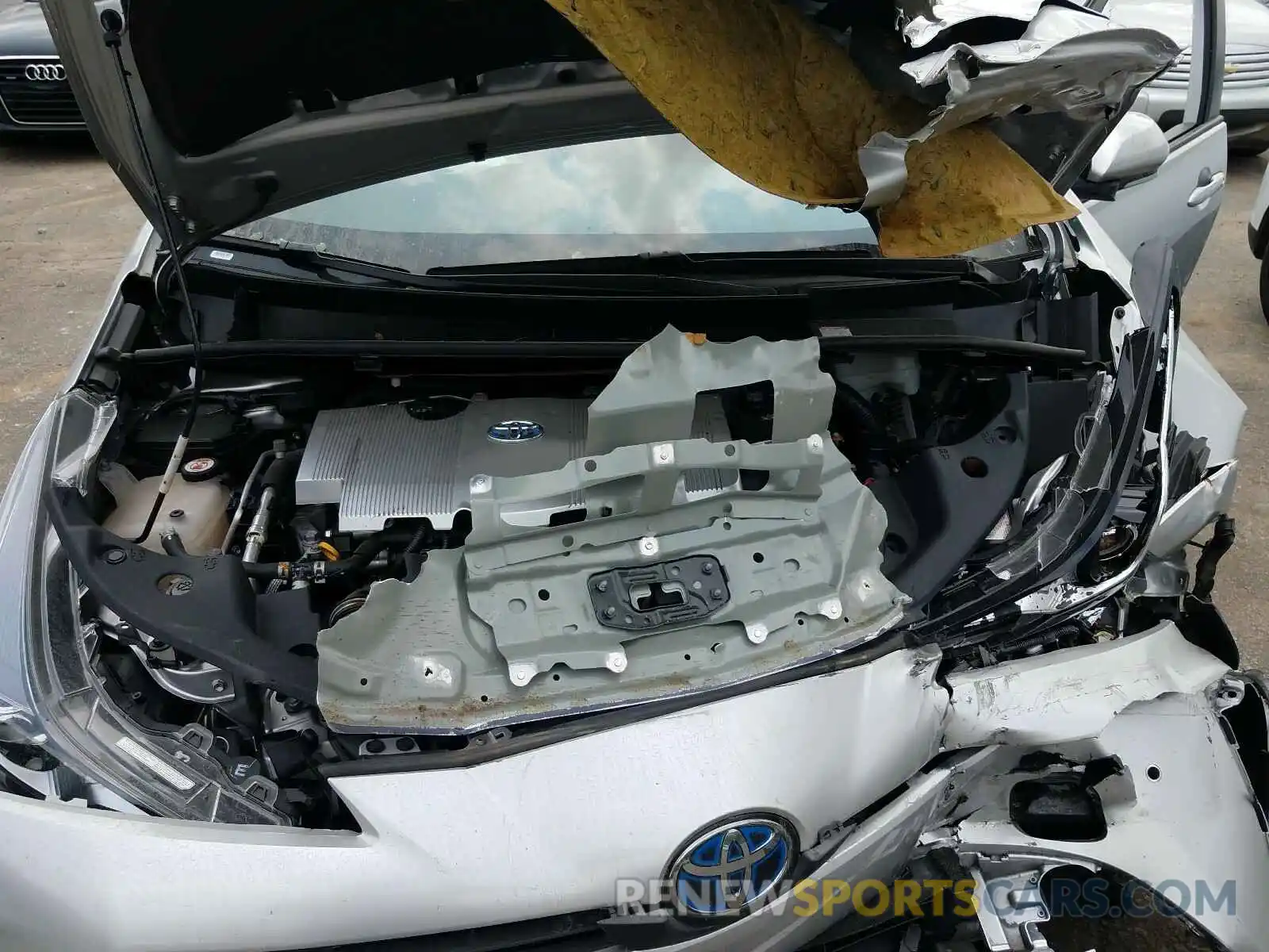 7 Photograph of a damaged car JTDKARFUXK3088030 TOYOTA PRIUS 2019