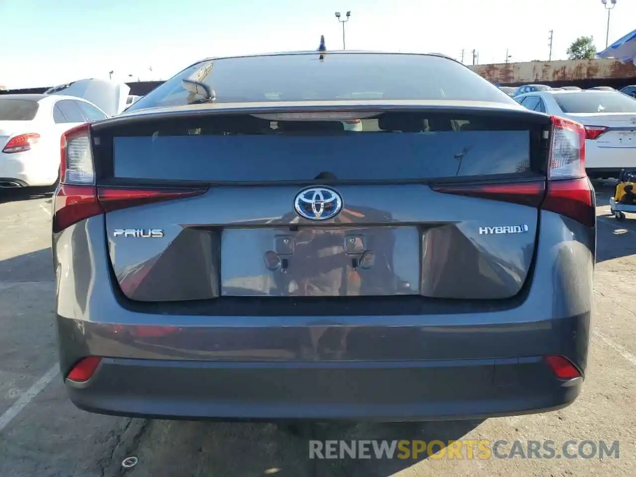 6 Photograph of a damaged car JTDKARFUXK3089369 TOYOTA PRIUS 2019