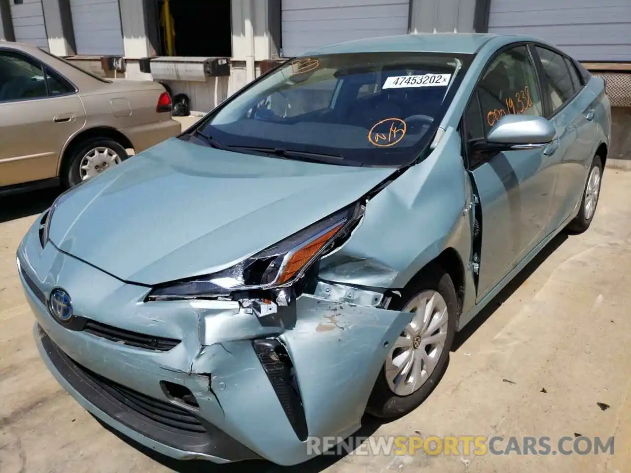 9 Фотография поврежденного автомобиля JTDKARFUXK3090960 TOYOTA PRIUS 2019