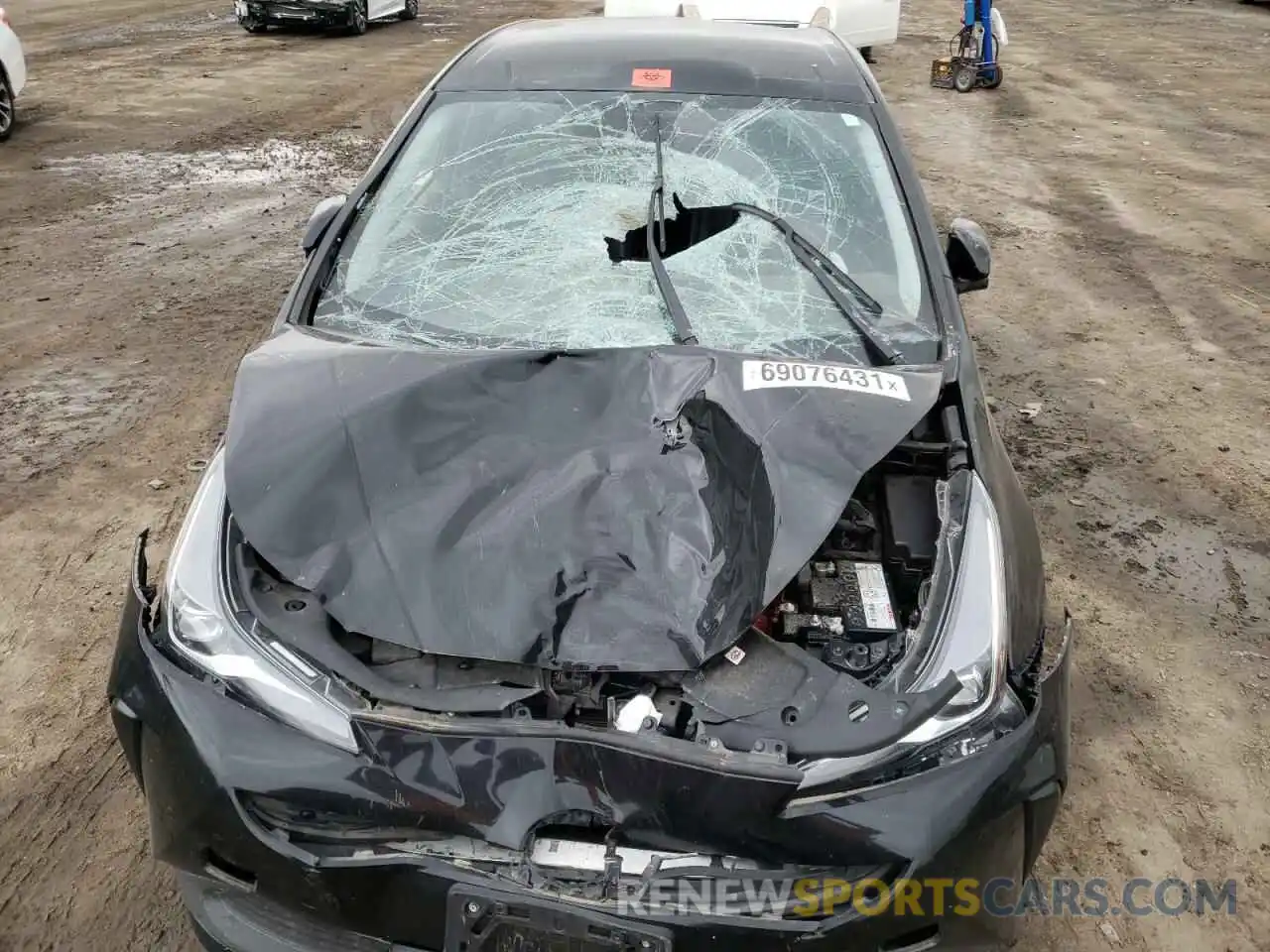 9 Photograph of a damaged car JTDKARFUXK3094040 TOYOTA PRIUS 2019