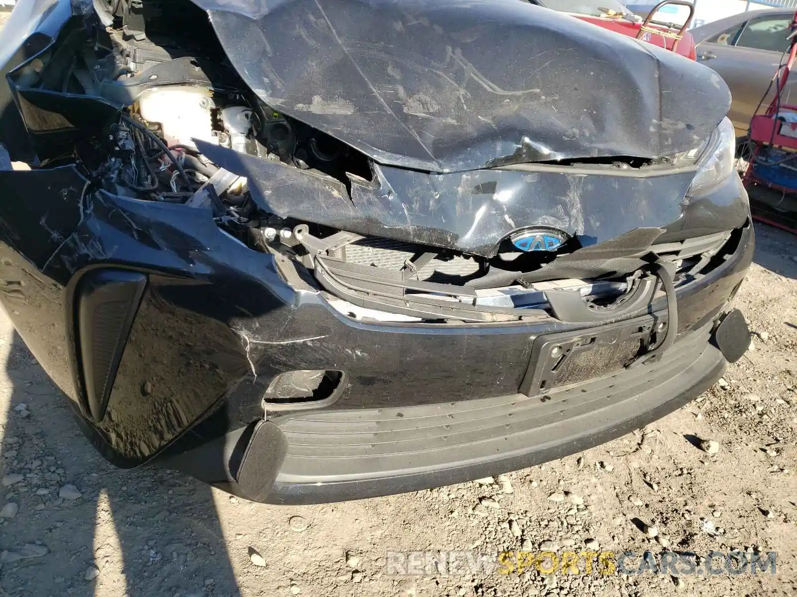 9 Photograph of a damaged car JTDKARFUXK3094250 TOYOTA PRIUS 2019