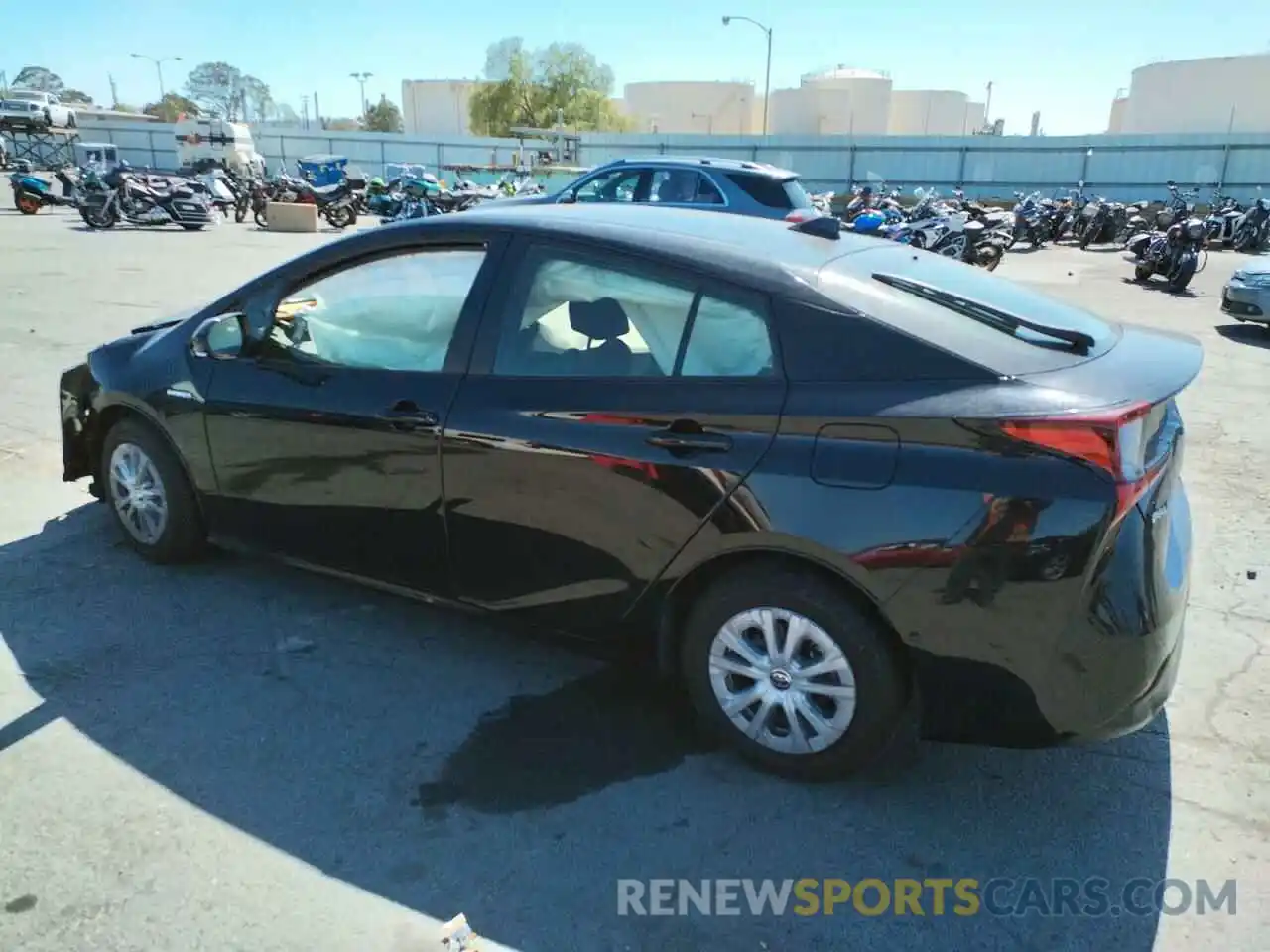 3 Photograph of a damaged car JTDKARFUXK3096144 TOYOTA PRIUS 2019