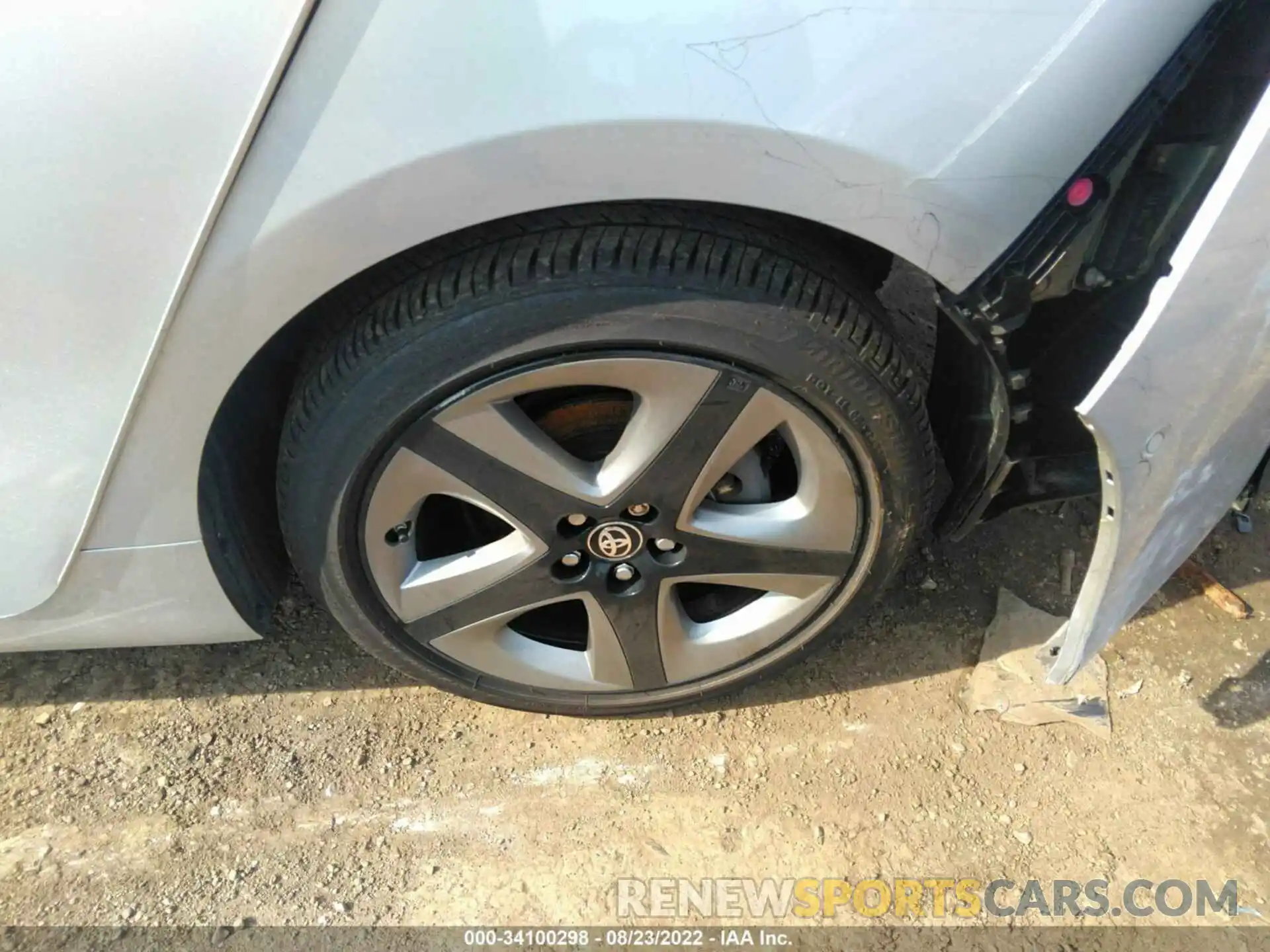 12 Photograph of a damaged car JTDKARFUXK3096743 TOYOTA PRIUS 2019