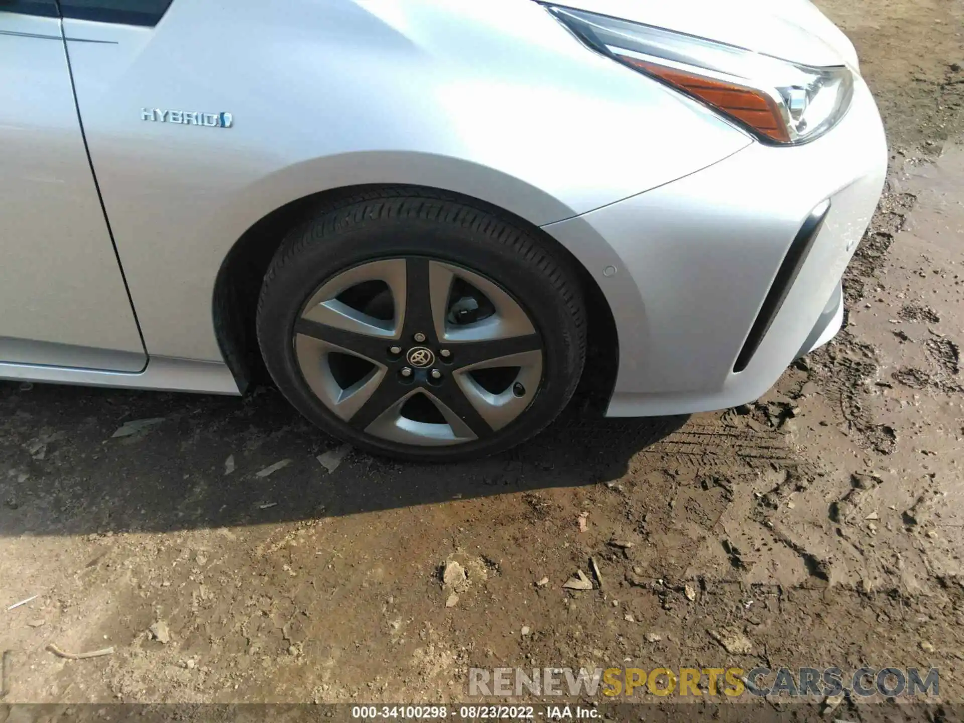 13 Photograph of a damaged car JTDKARFUXK3096743 TOYOTA PRIUS 2019