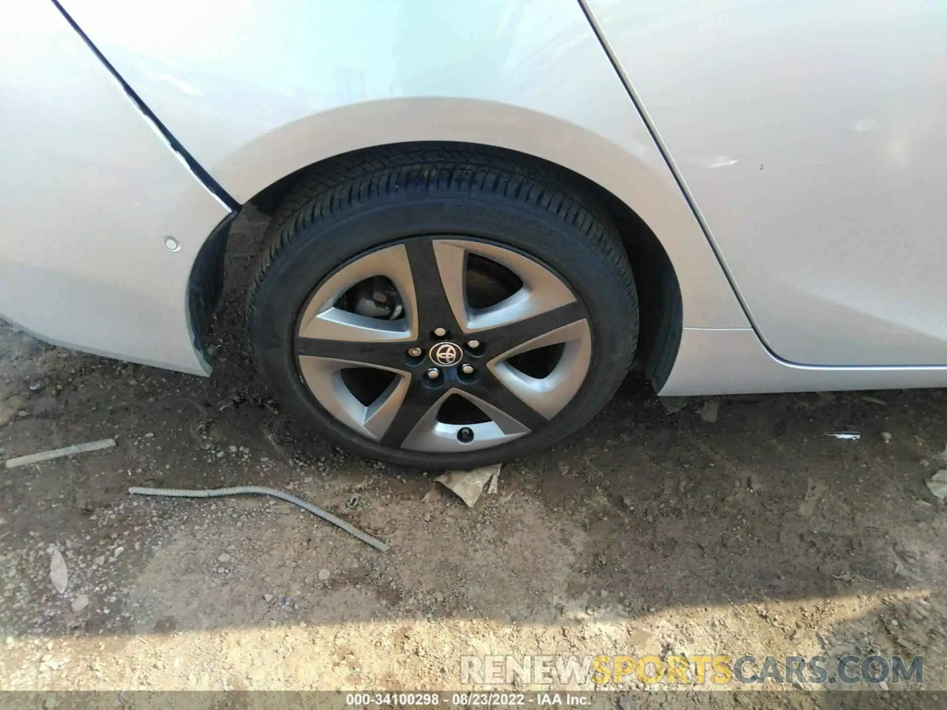 14 Photograph of a damaged car JTDKARFUXK3096743 TOYOTA PRIUS 2019