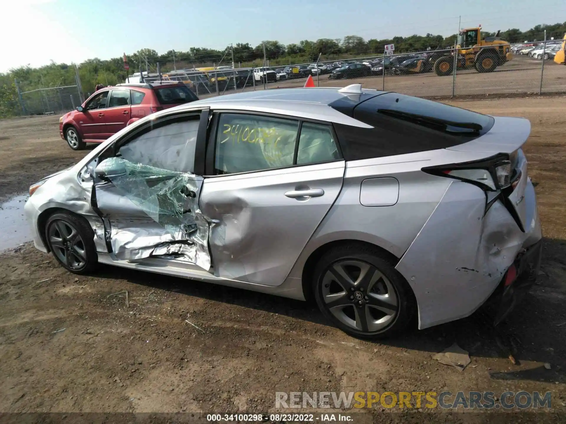 6 Photograph of a damaged car JTDKARFUXK3096743 TOYOTA PRIUS 2019