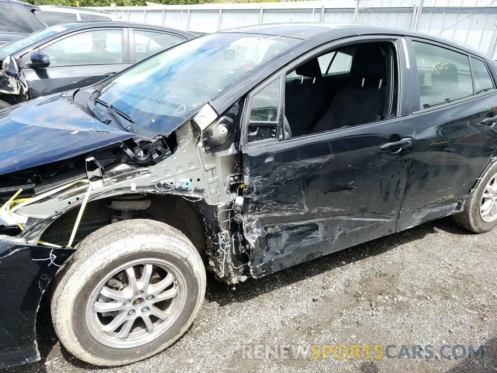 9 Photograph of a damaged car JTDKARFUXK3096905 TOYOTA PRIUS 2019