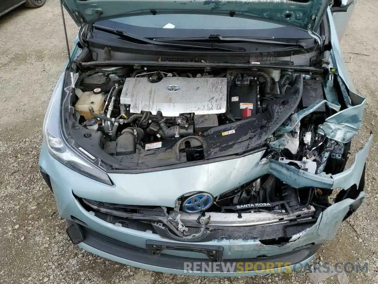 11 Photograph of a damaged car JTDKARFUXK3098363 TOYOTA PRIUS 2019