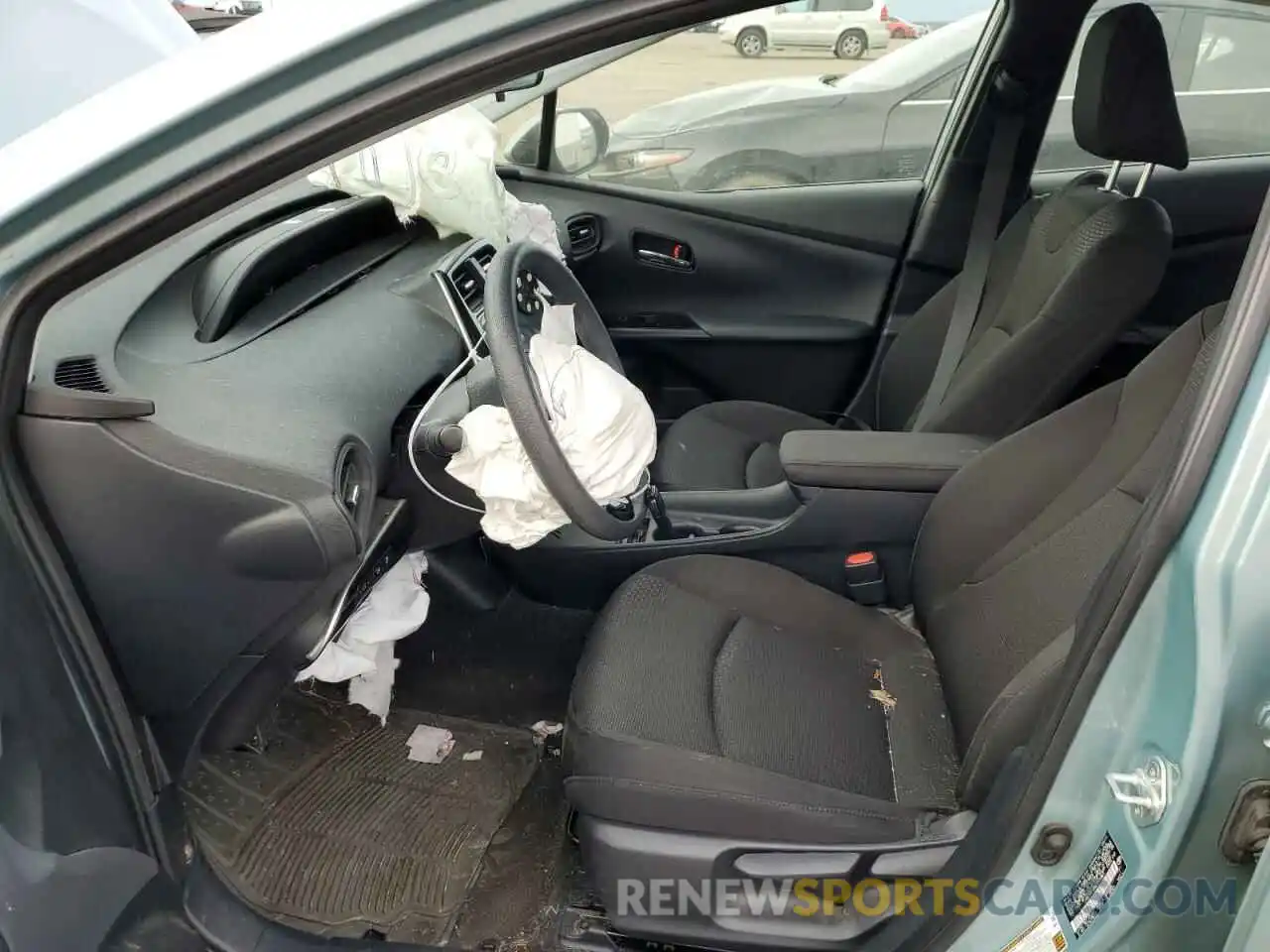 7 Photograph of a damaged car JTDKARFUXK3098363 TOYOTA PRIUS 2019