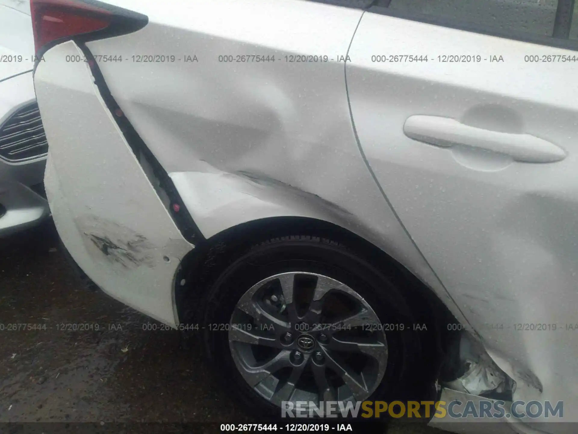 6 Photograph of a damaged car JTDKARFUXK3100273 TOYOTA PRIUS 2019