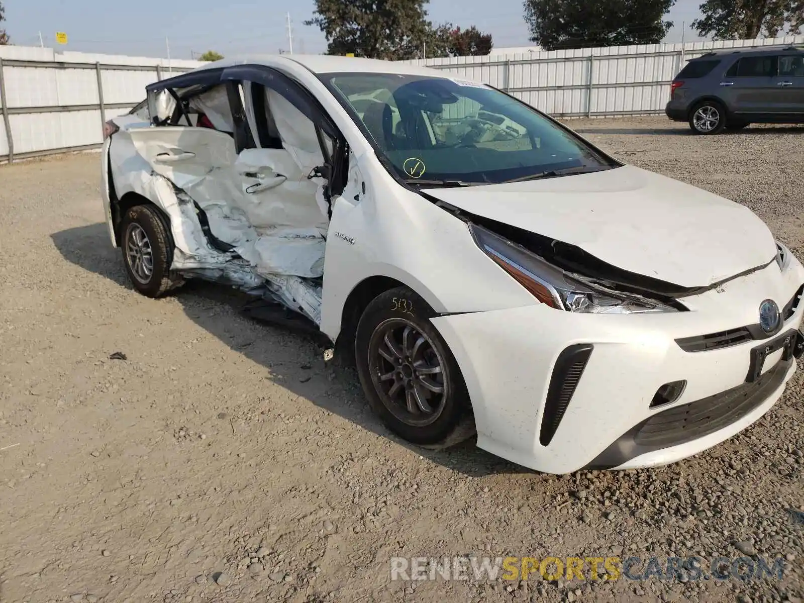 9 Фотография поврежденного автомобиля JTDKARFUXK3100399 TOYOTA PRIUS 2019