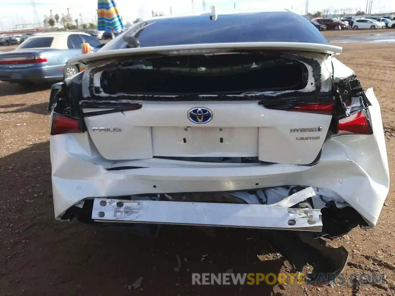 9 Photograph of a damaged car JTDKARFUXK3100726 TOYOTA PRIUS 2019