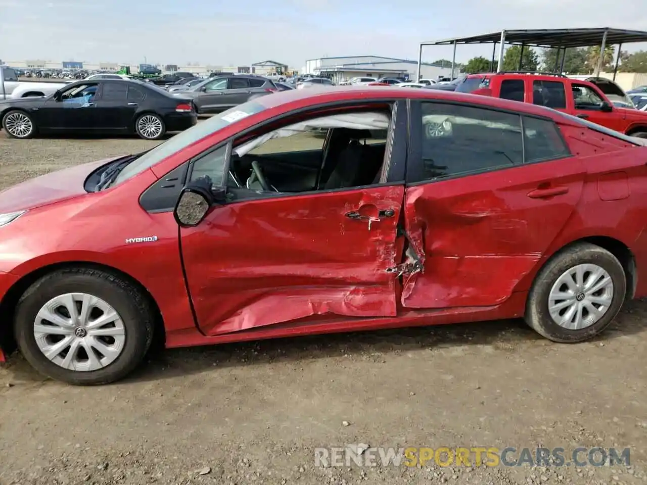 9 Photograph of a damaged car JTDKARFUXK3100905 TOYOTA PRIUS 2019