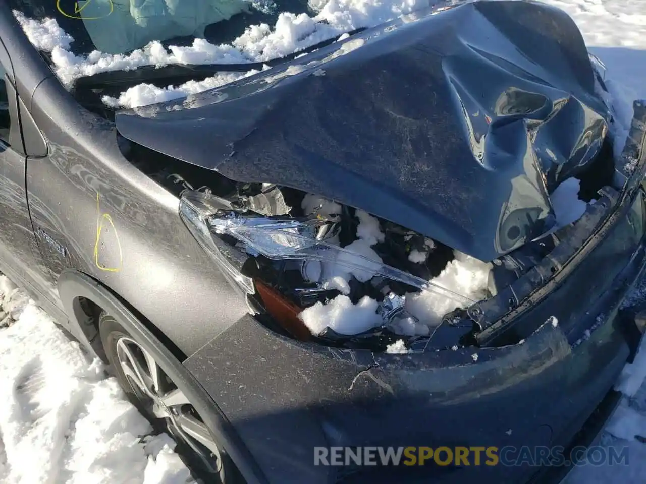 9 Photograph of a damaged car JTDKDTB30K1625758 TOYOTA PRIUS 2019