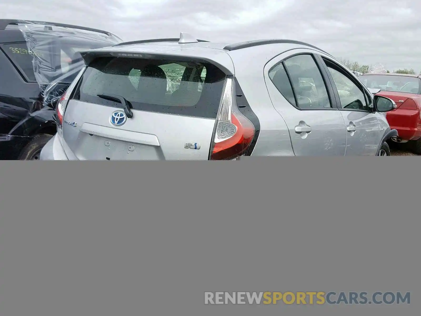 4 Photograph of a damaged car JTDKDTB37K1624221 TOYOTA PRIUS 2019